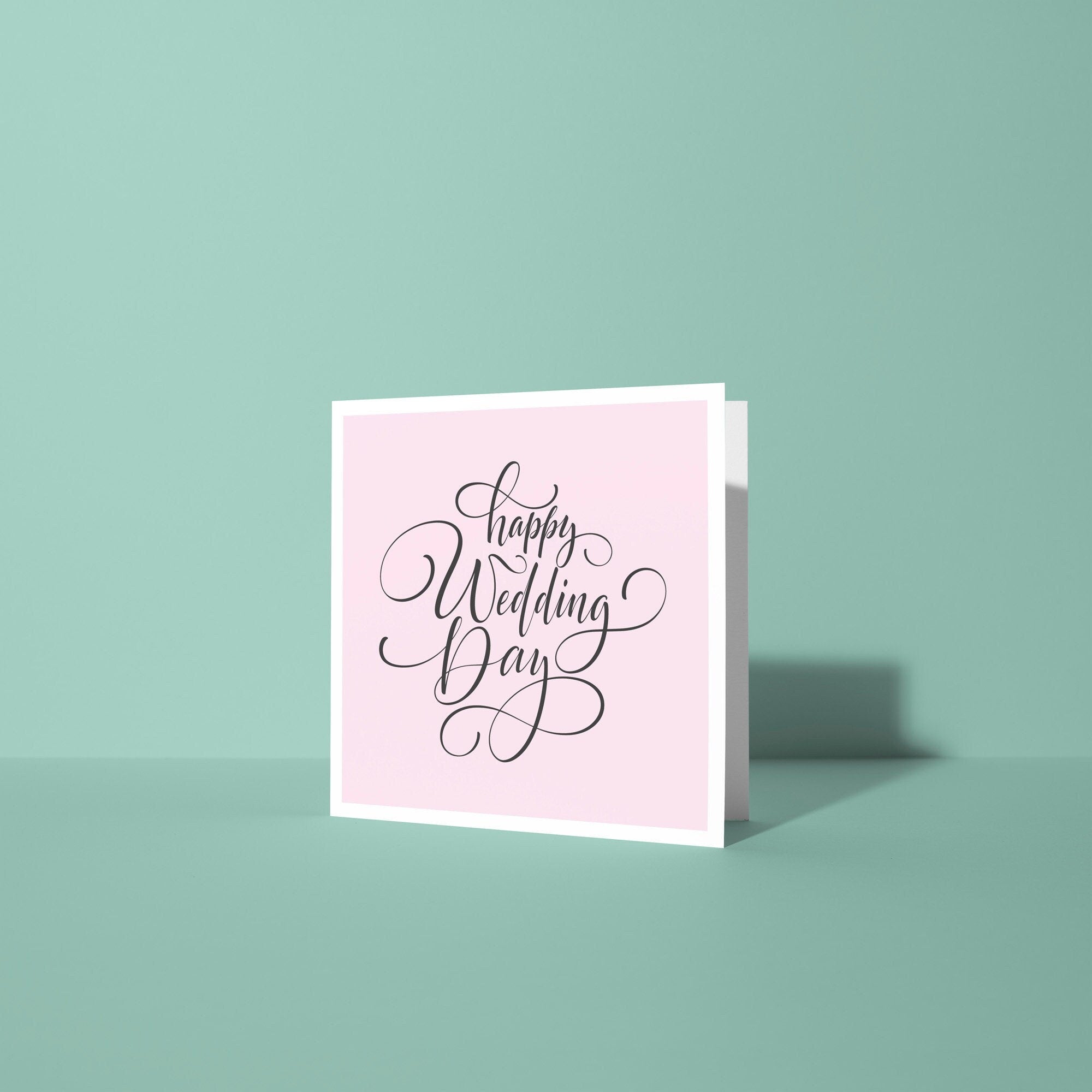 Happy Wedding Day - Wedding Card