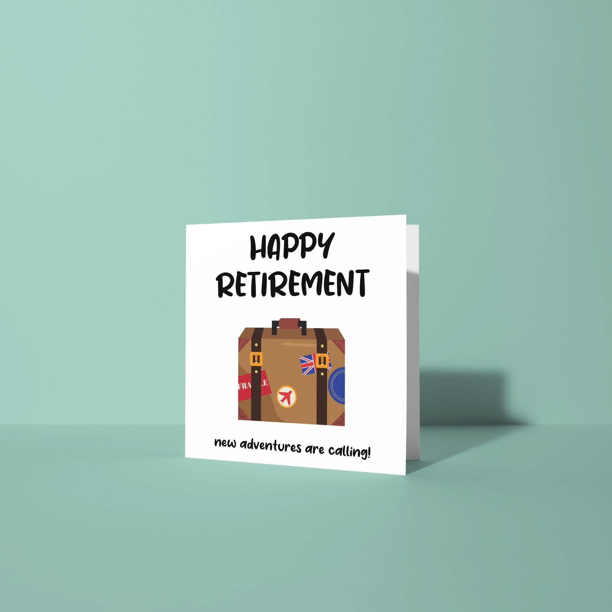 New Adventure's Are Calling - Retirement Card