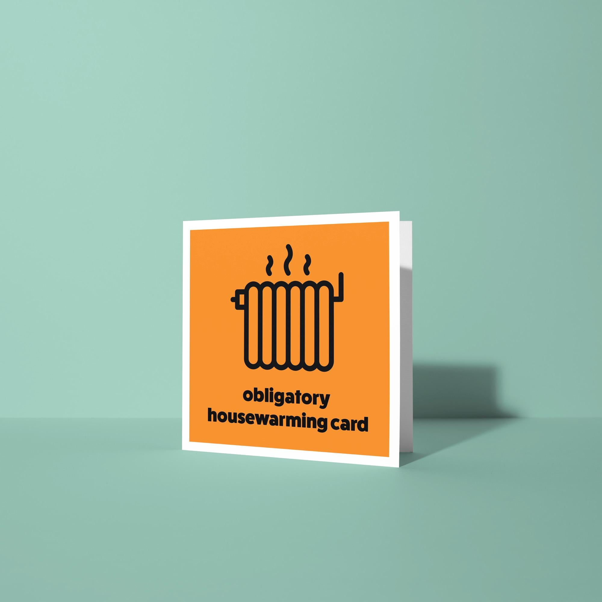 Obligatory Housewarming Card - New Home Card