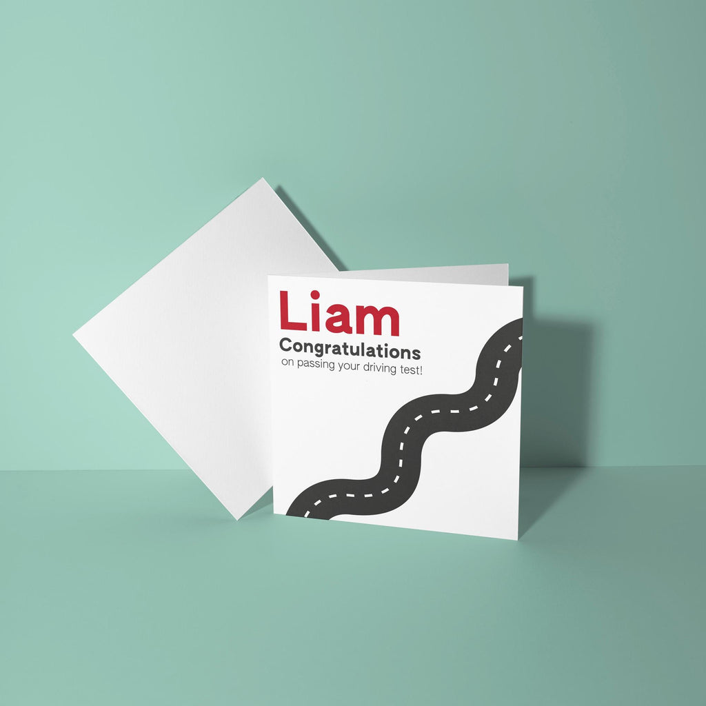 Personalised Congratulations On Passing Your Driving Test  Card
