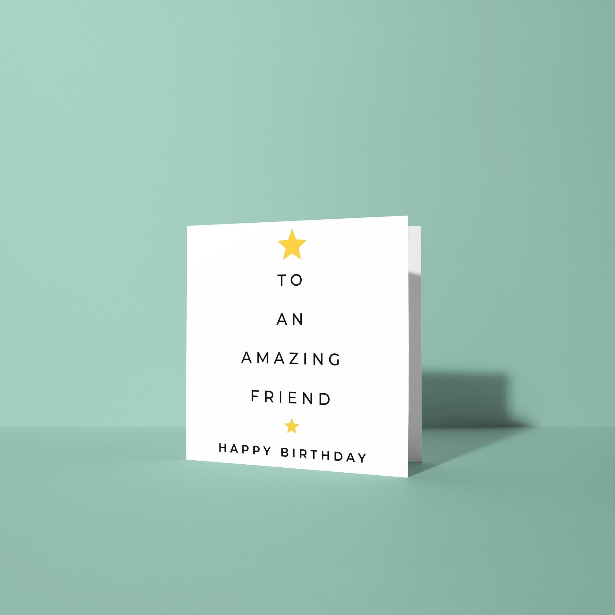 To An Amazing Friend Happy Birthday Card