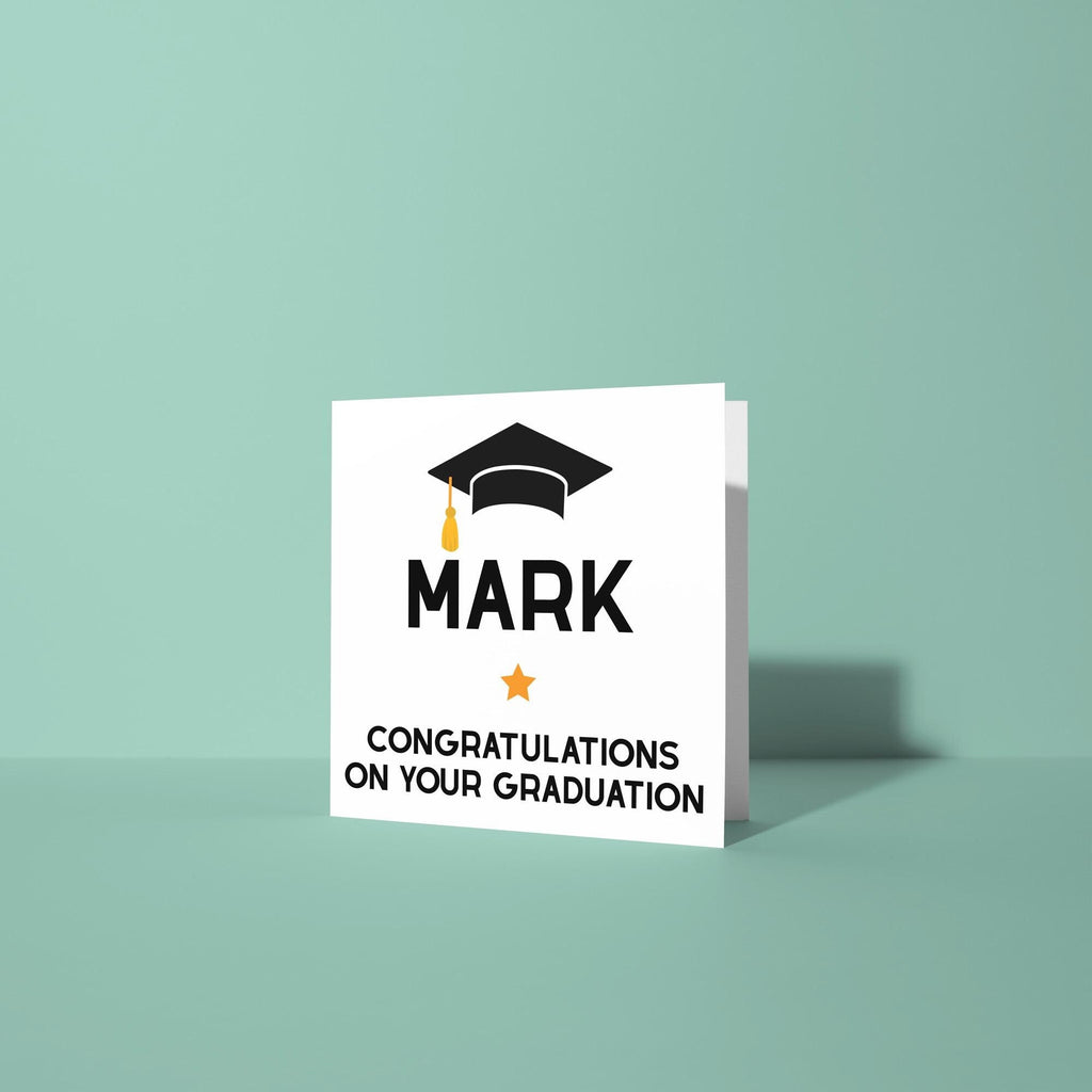 Personalised - Graduation Congratulations Card