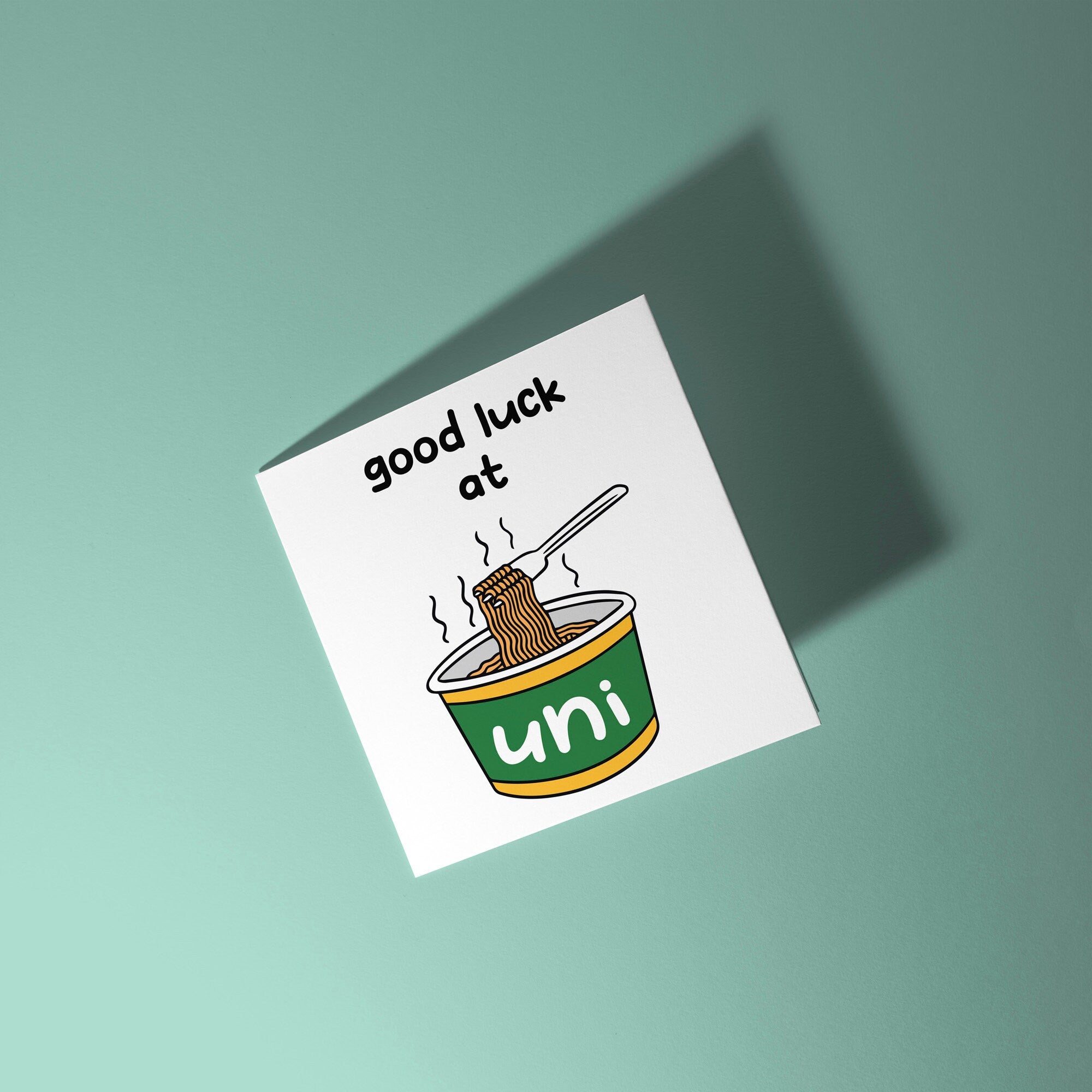Noodles - Good Luck At University Card