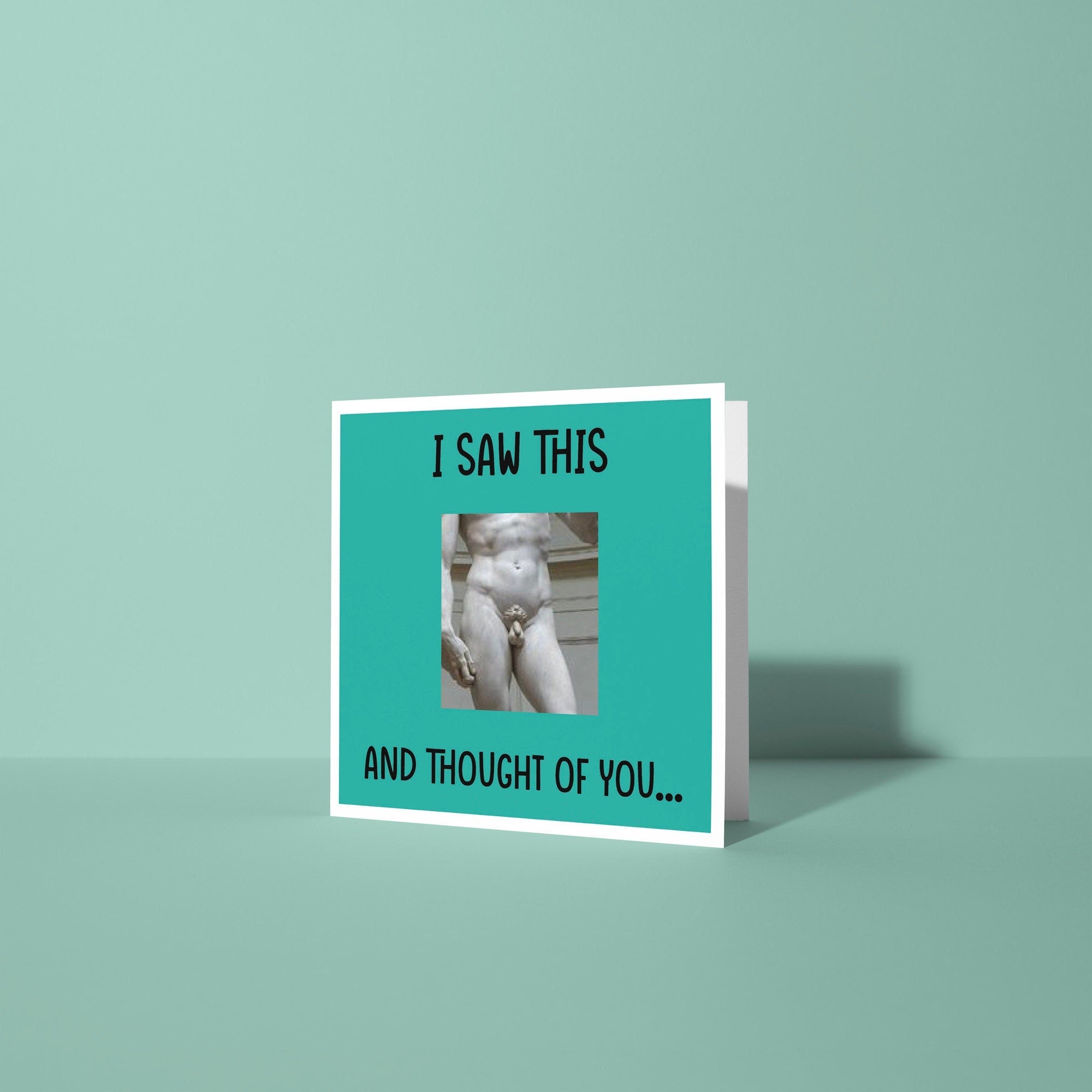 Saw This and Thought of You - Birthday Card