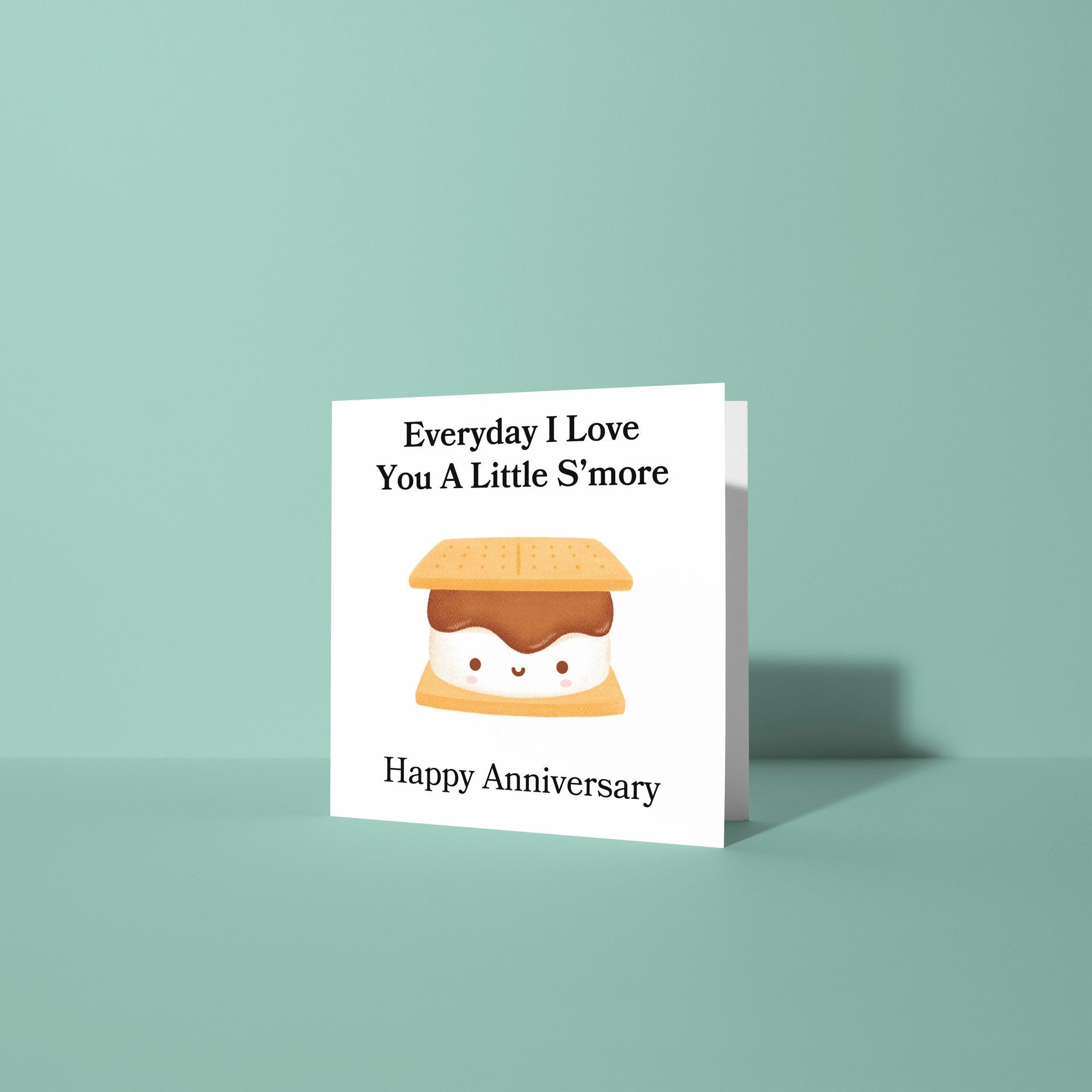 I Love You A Little S'more - Anniversary & Valentine's Day Card