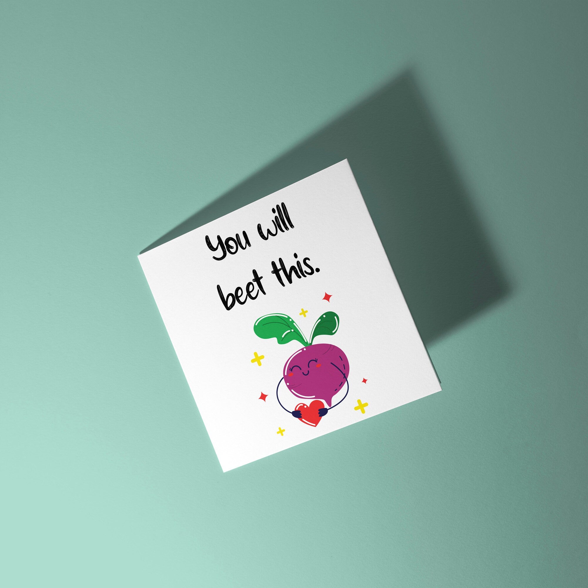 You Will Beet This - Get Well Soon Card