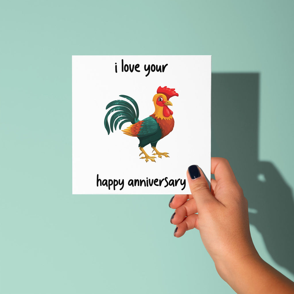 I Love Your Cock - Anniversary Card