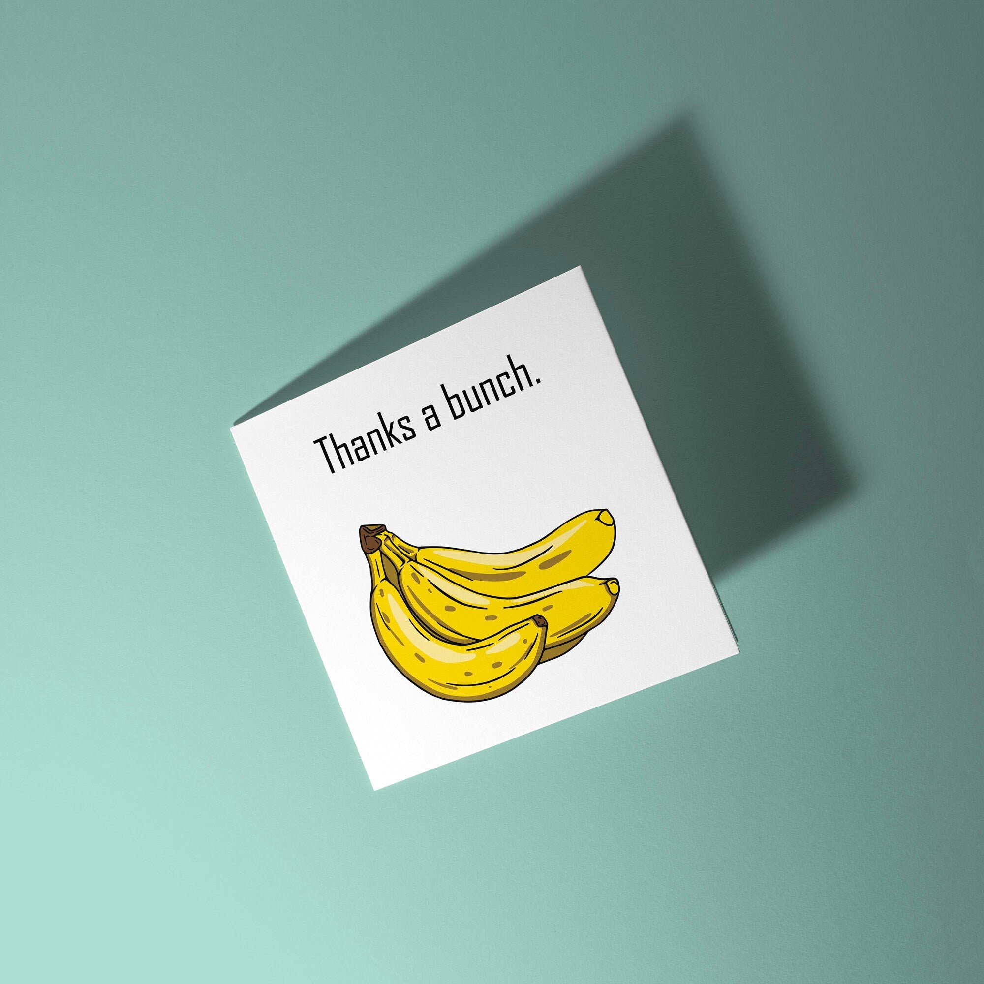 Thanks a Bunch - Thank You Card