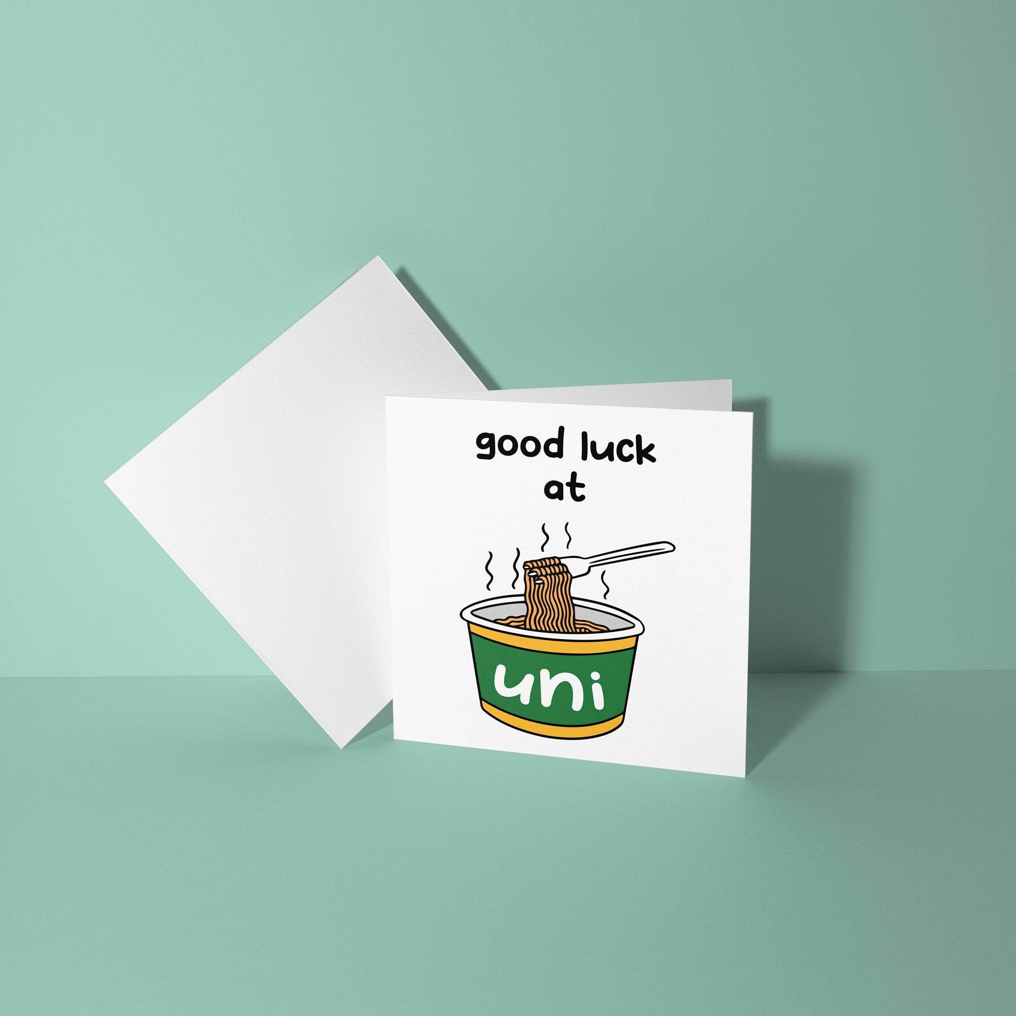 Noodles - Good Luck At University Card