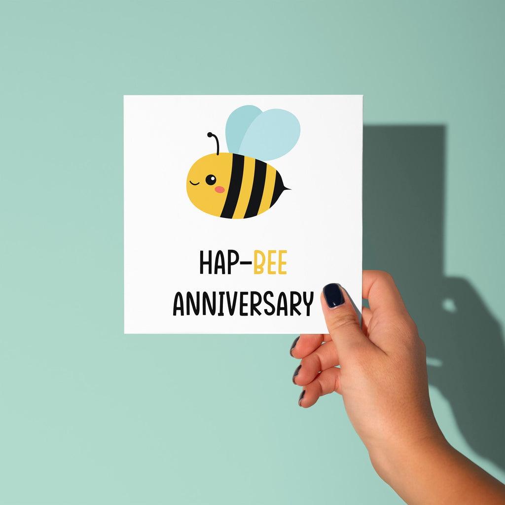 Hap Bee - Anniversary Card