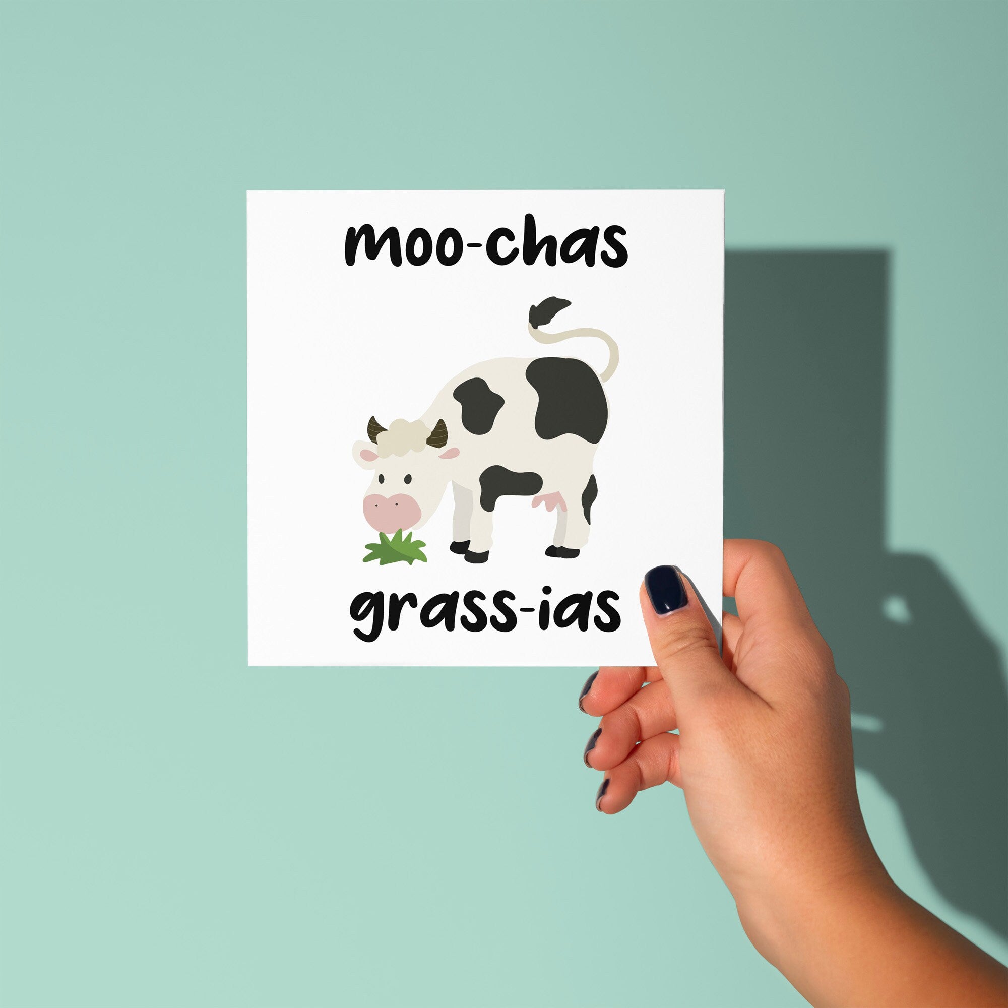 Muchias Gracias - Thank You Card