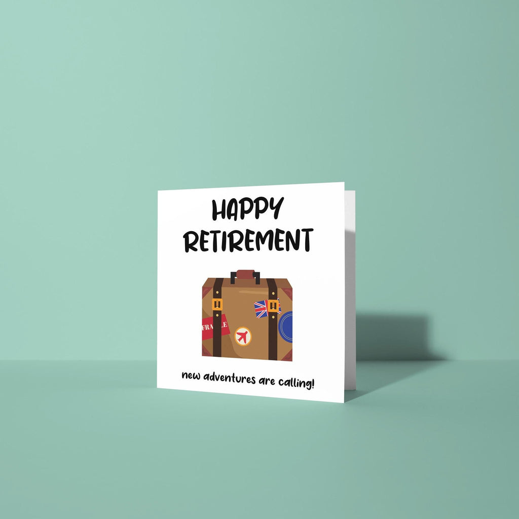 New Adventure's Are Calling - Retirement Card