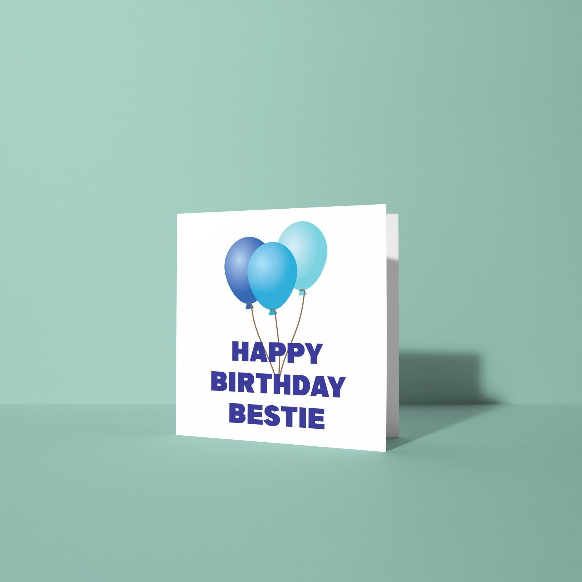 Happy Birthday Bestie Birthday Card