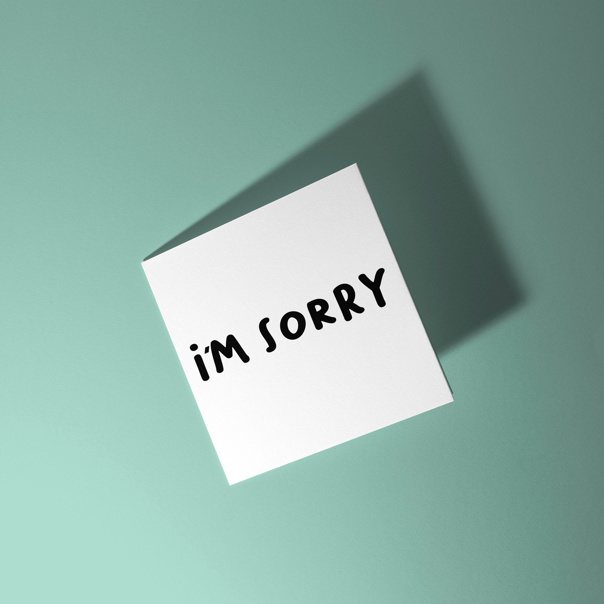 I'm Sorry Card - Sorry Card