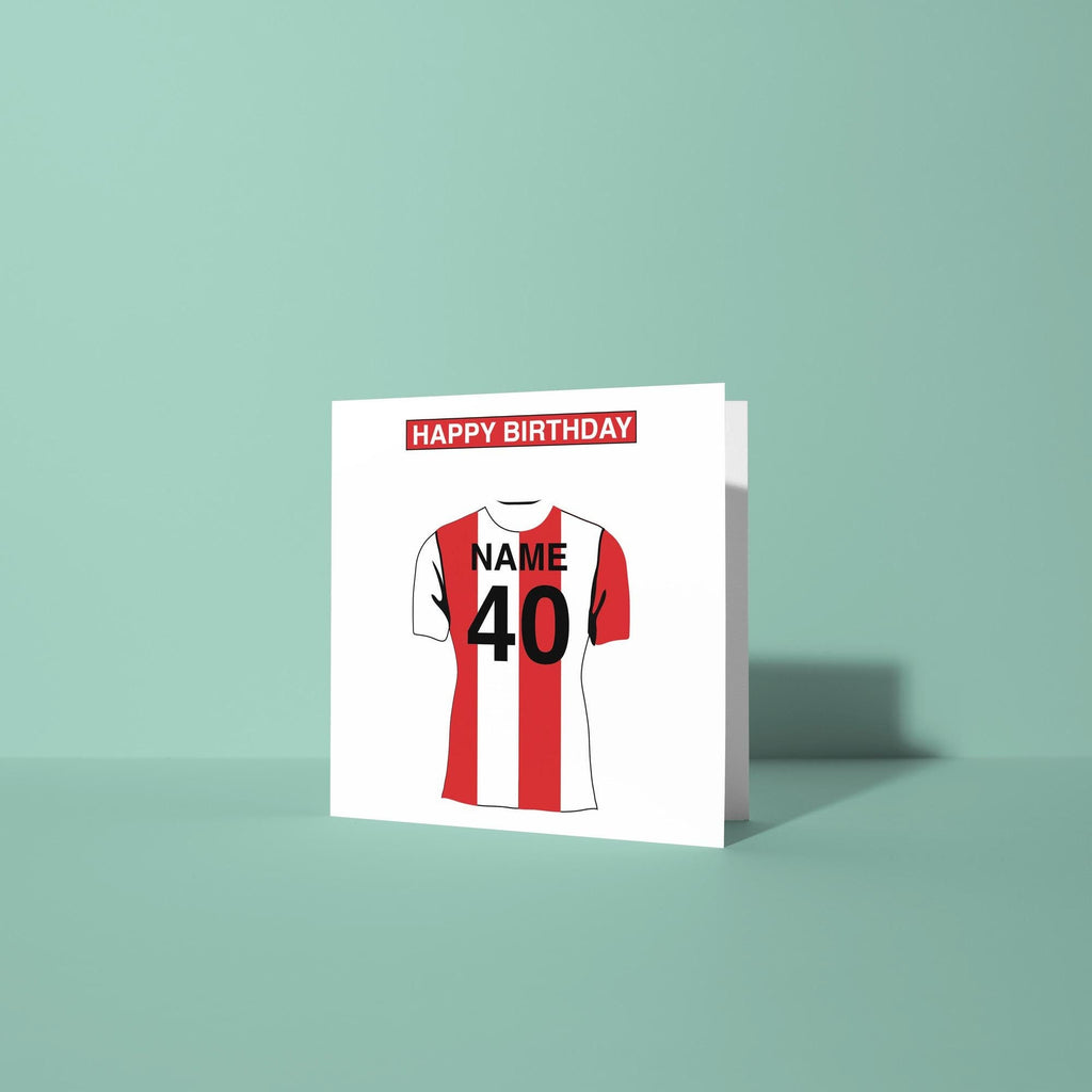 Brentford F.C. Themed Personalised Birthday Card