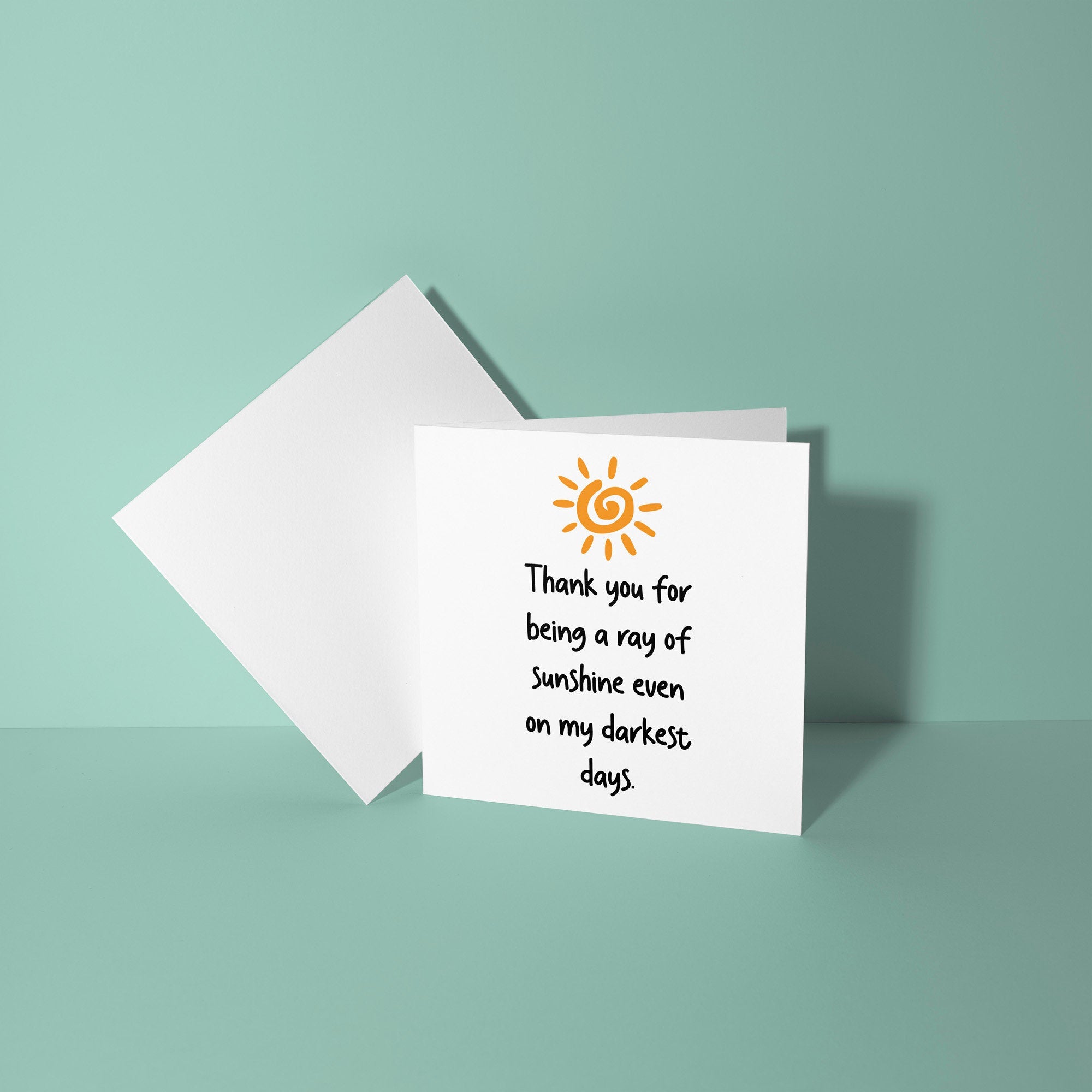 Ray Of Sunshine - Thank You Card