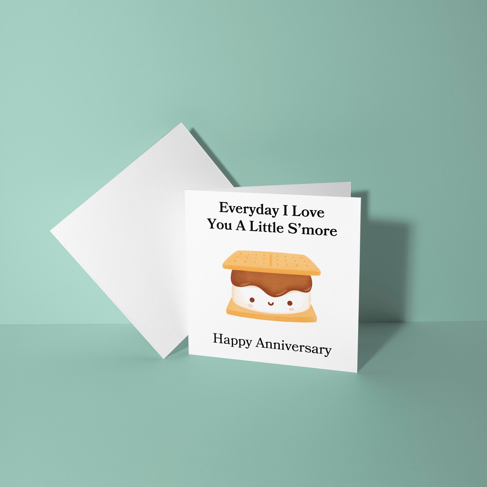 I Love You A Little S'more - Anniversary & Valentine's Day Card