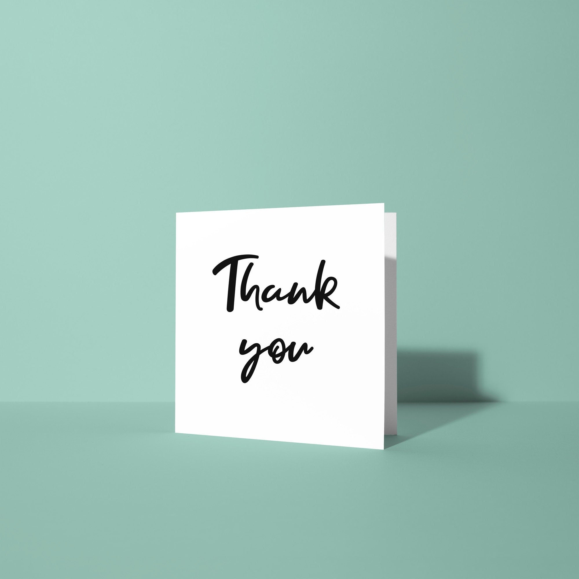 Simple Thank You Card