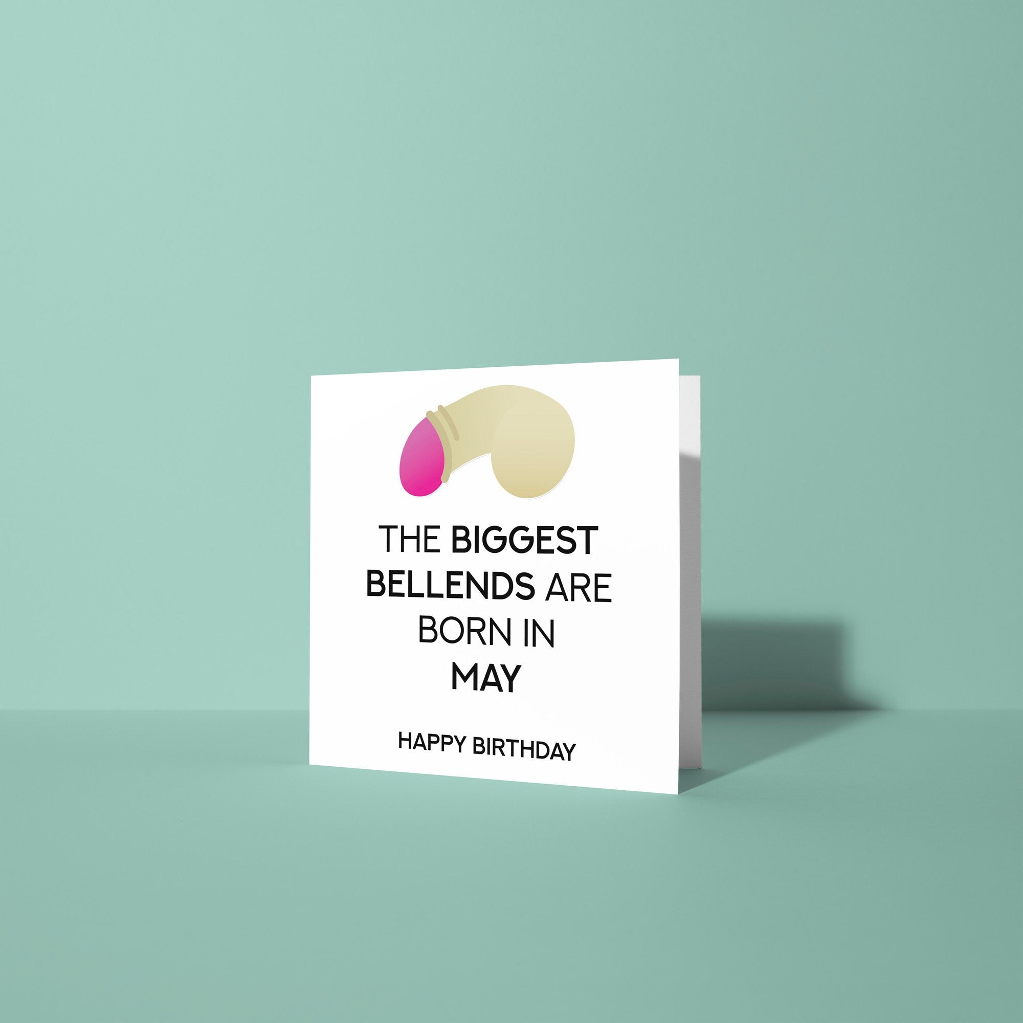 Biggest Bellends Born In - Birthday Card