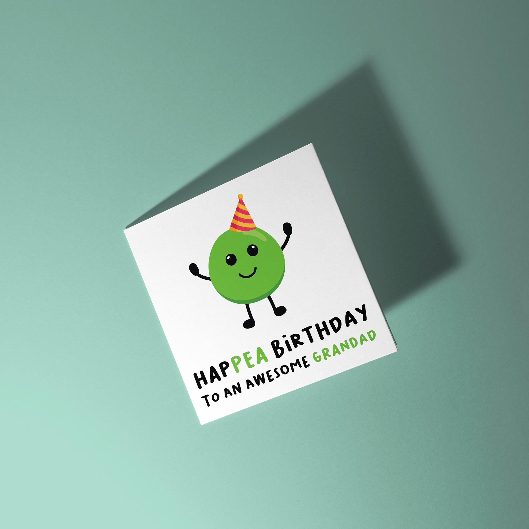 Happea Birthday to an Amazing Grandad - Birthday Card for Grandad