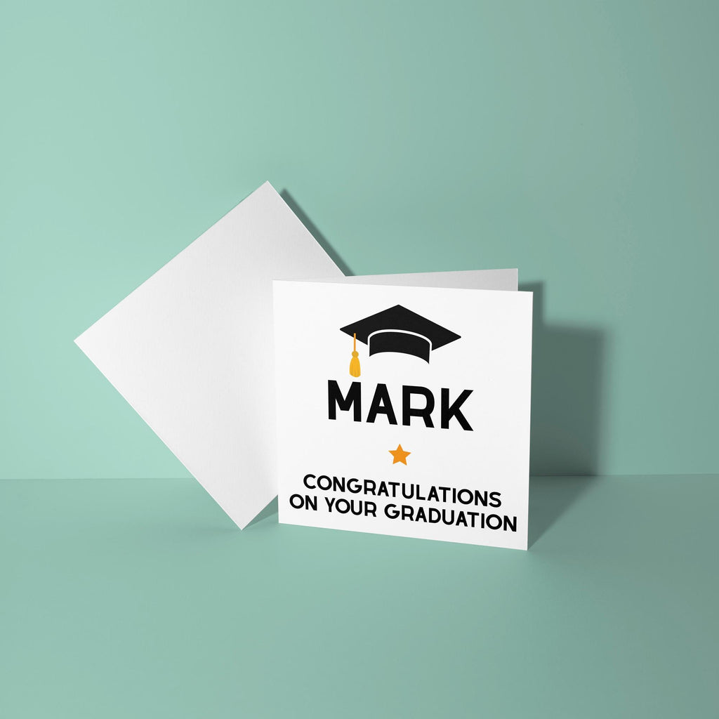 Personalised - Graduation Congratulations Card