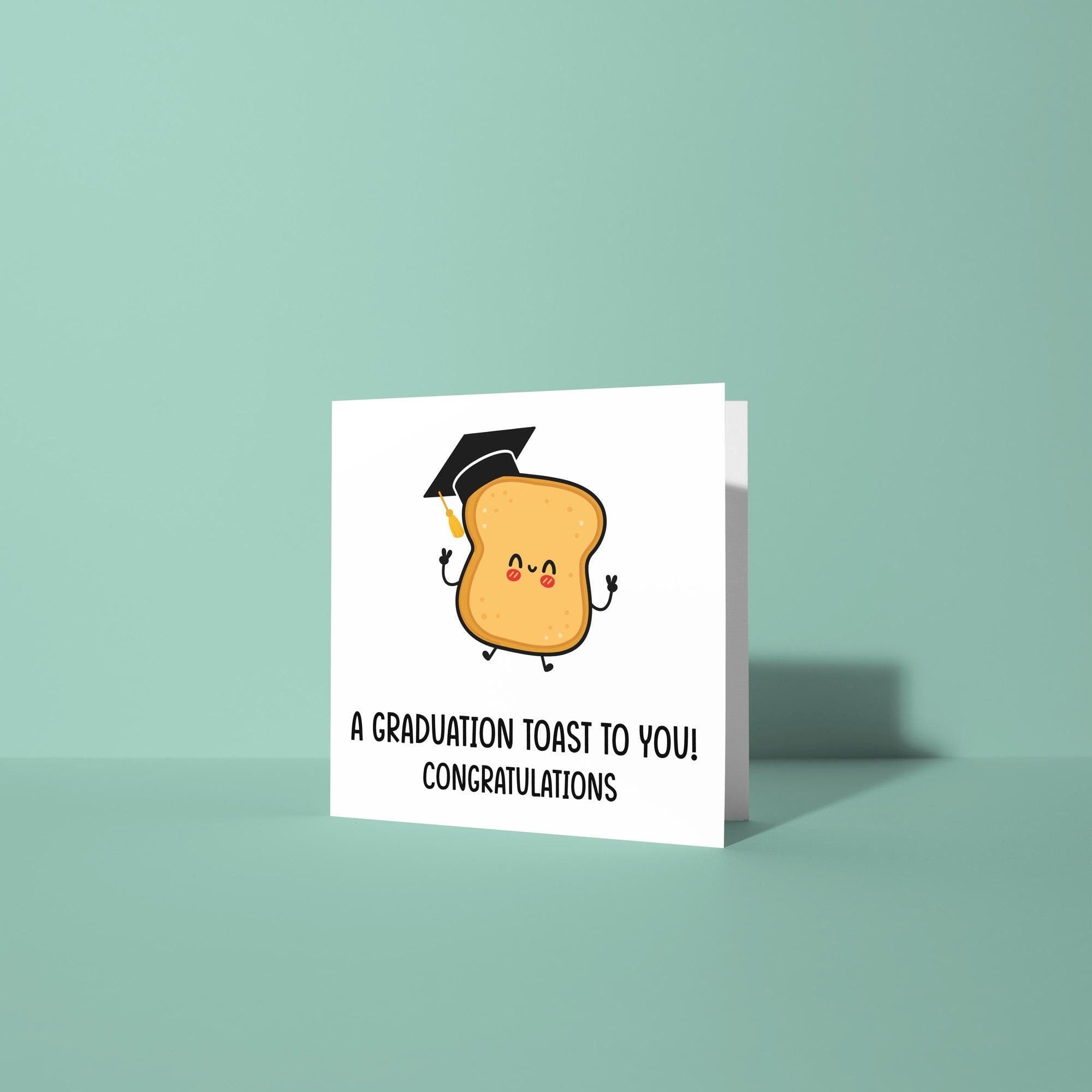 Graduation Toast - Graduation Congratulations Card
