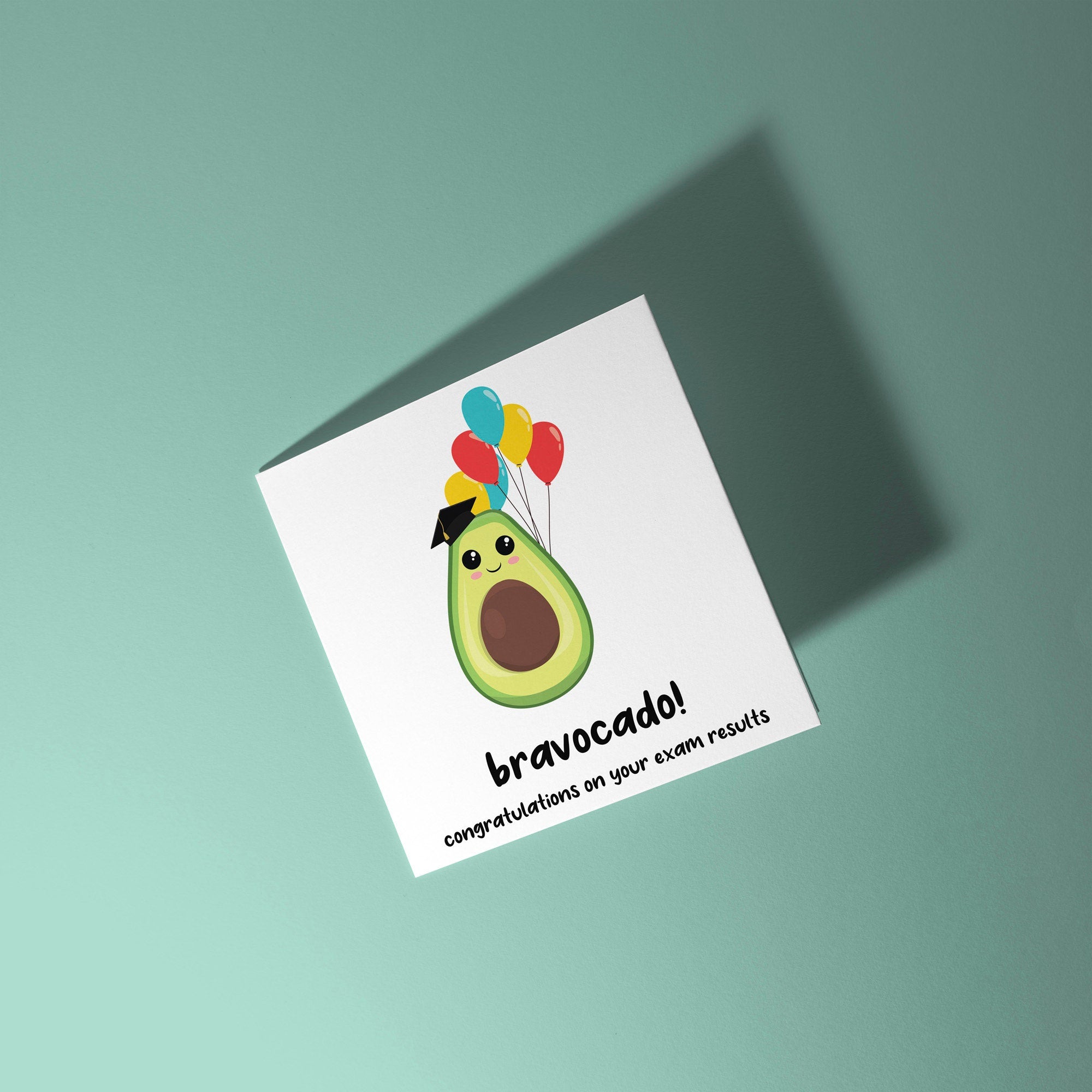 Bravocado - Congratulations on Exam Results Card