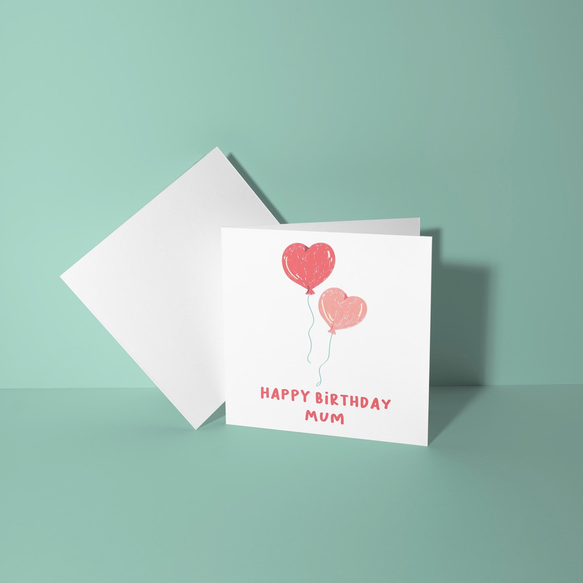 Happy Birthday Mum - Birthday Card for Mum