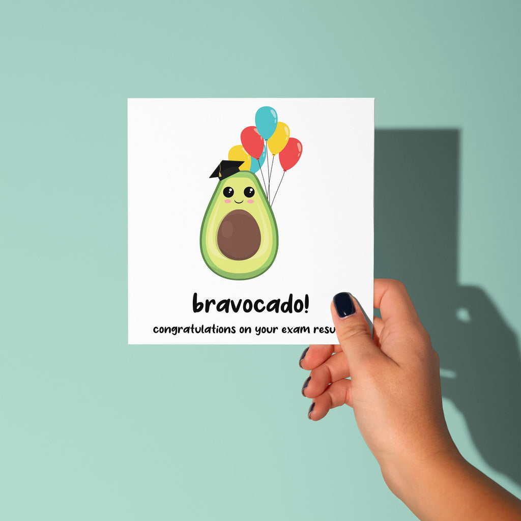 Bravocado - Congratulations on Exam Results Card