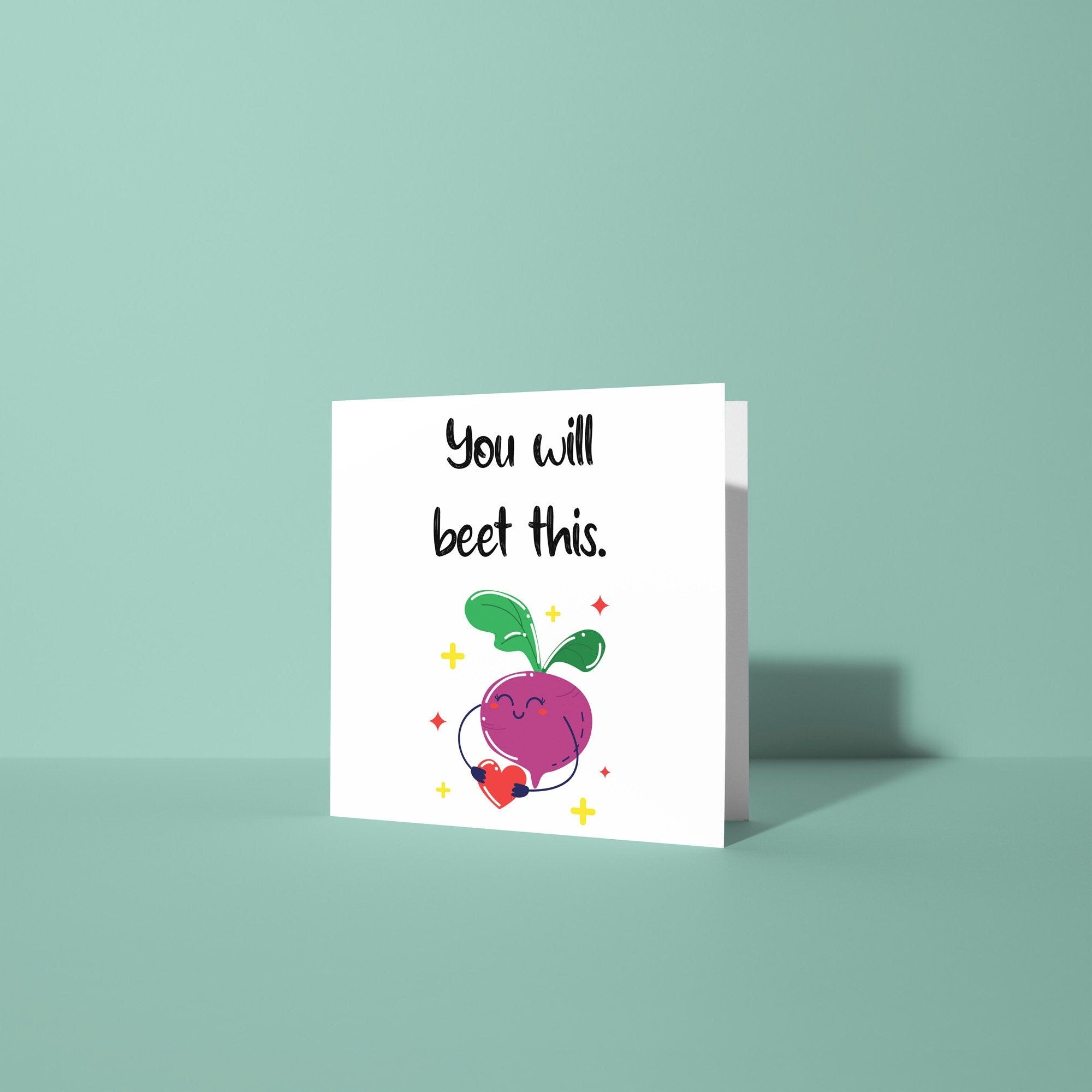 You Will Beet This - Get Well Soon Card
