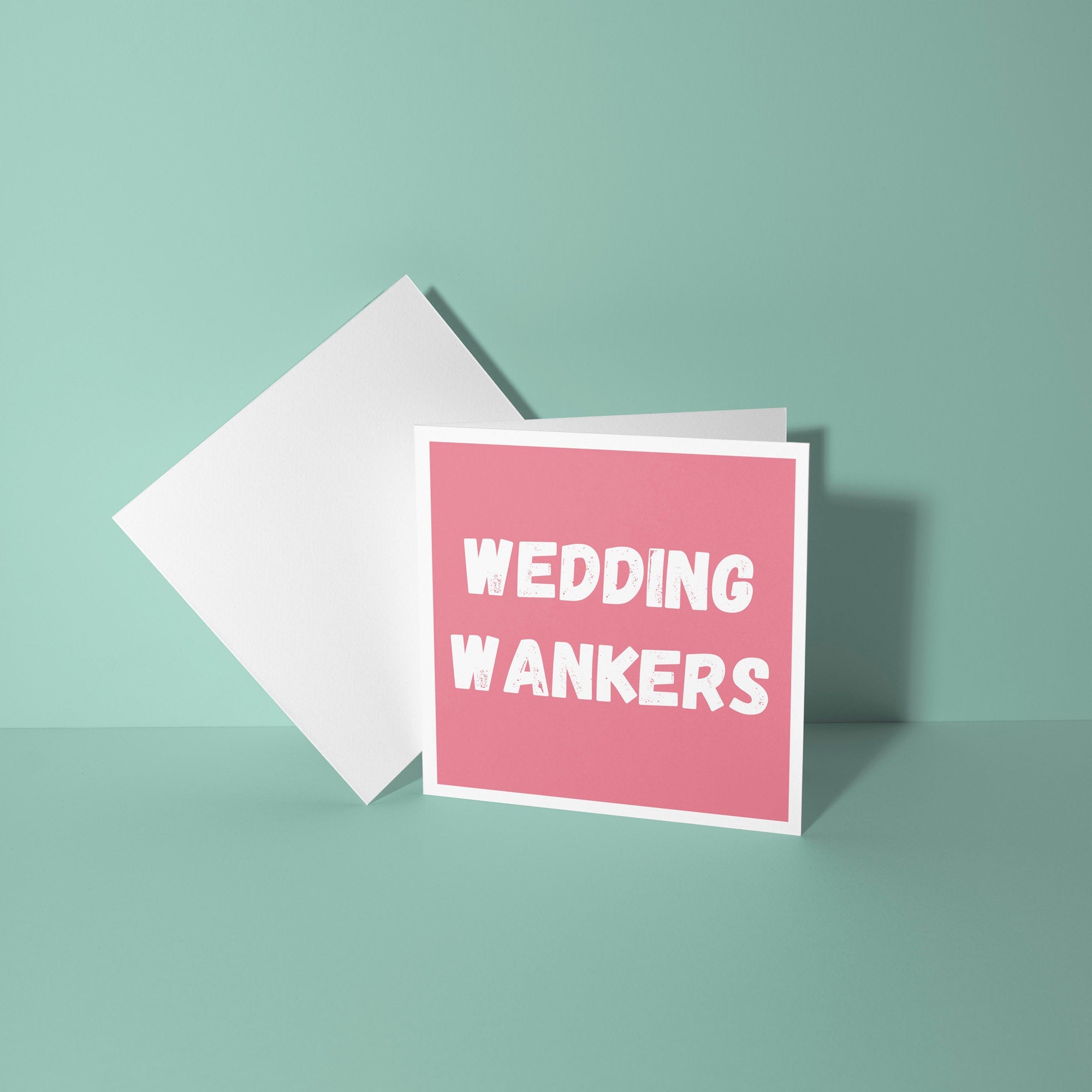 Wedding Wankers - Wedding Card