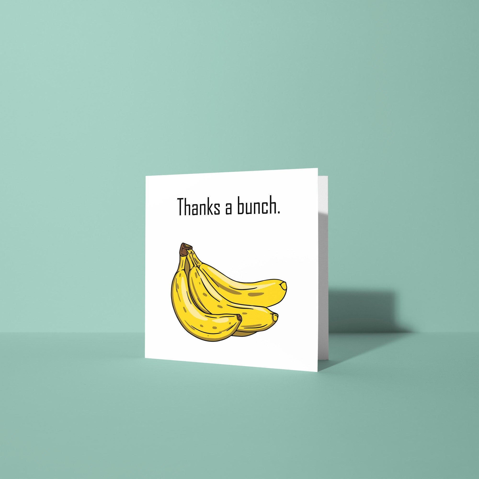 Thanks a Bunch - Thank You Card