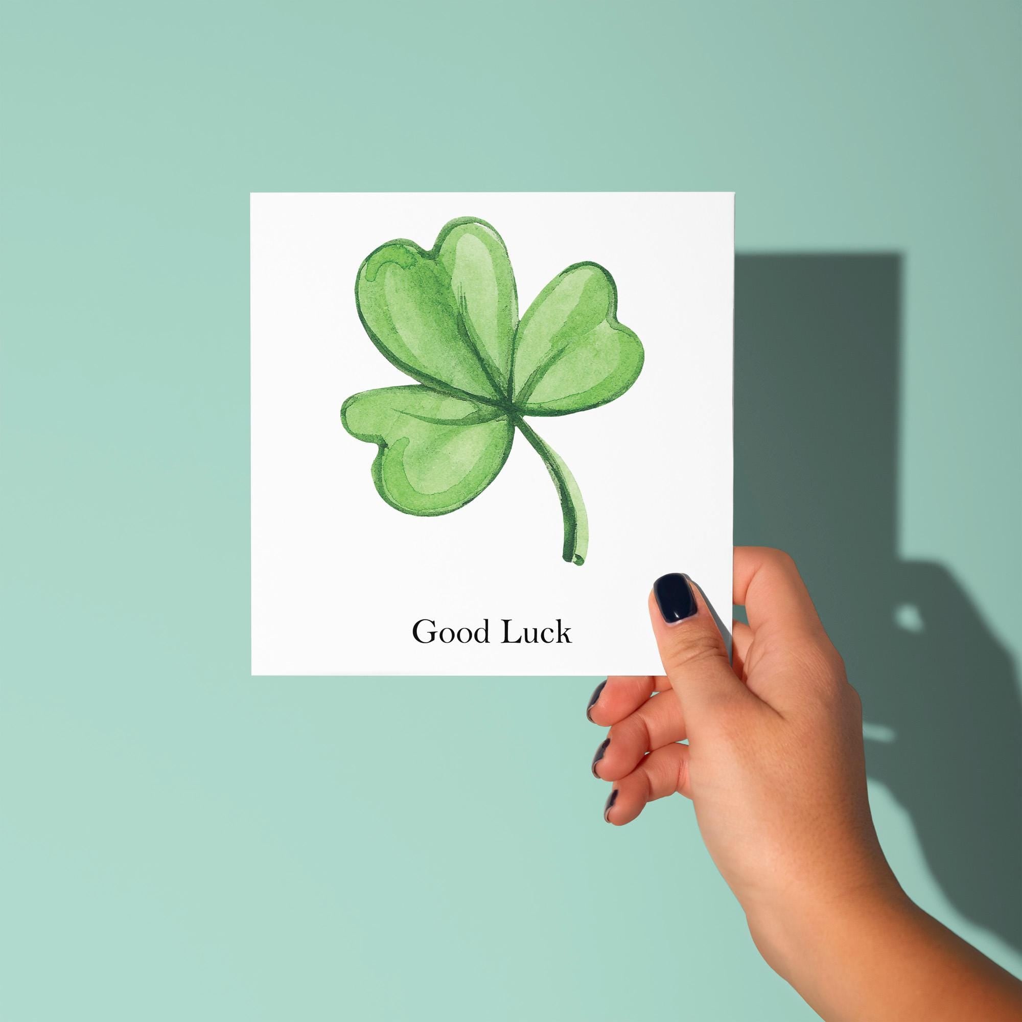 Good Luck Greeting Card - Good Luck Card