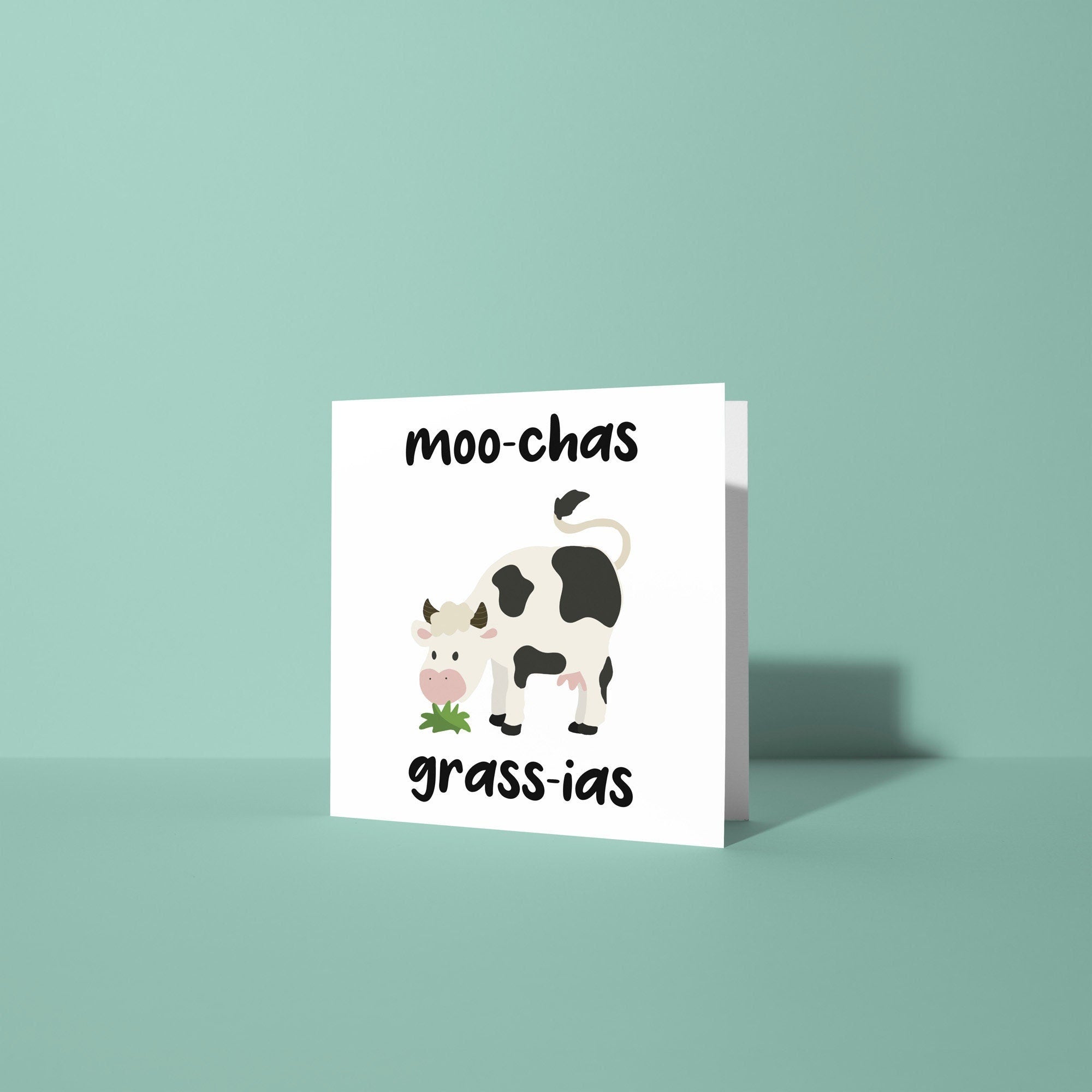 Muchias Gracias - Thank You Card