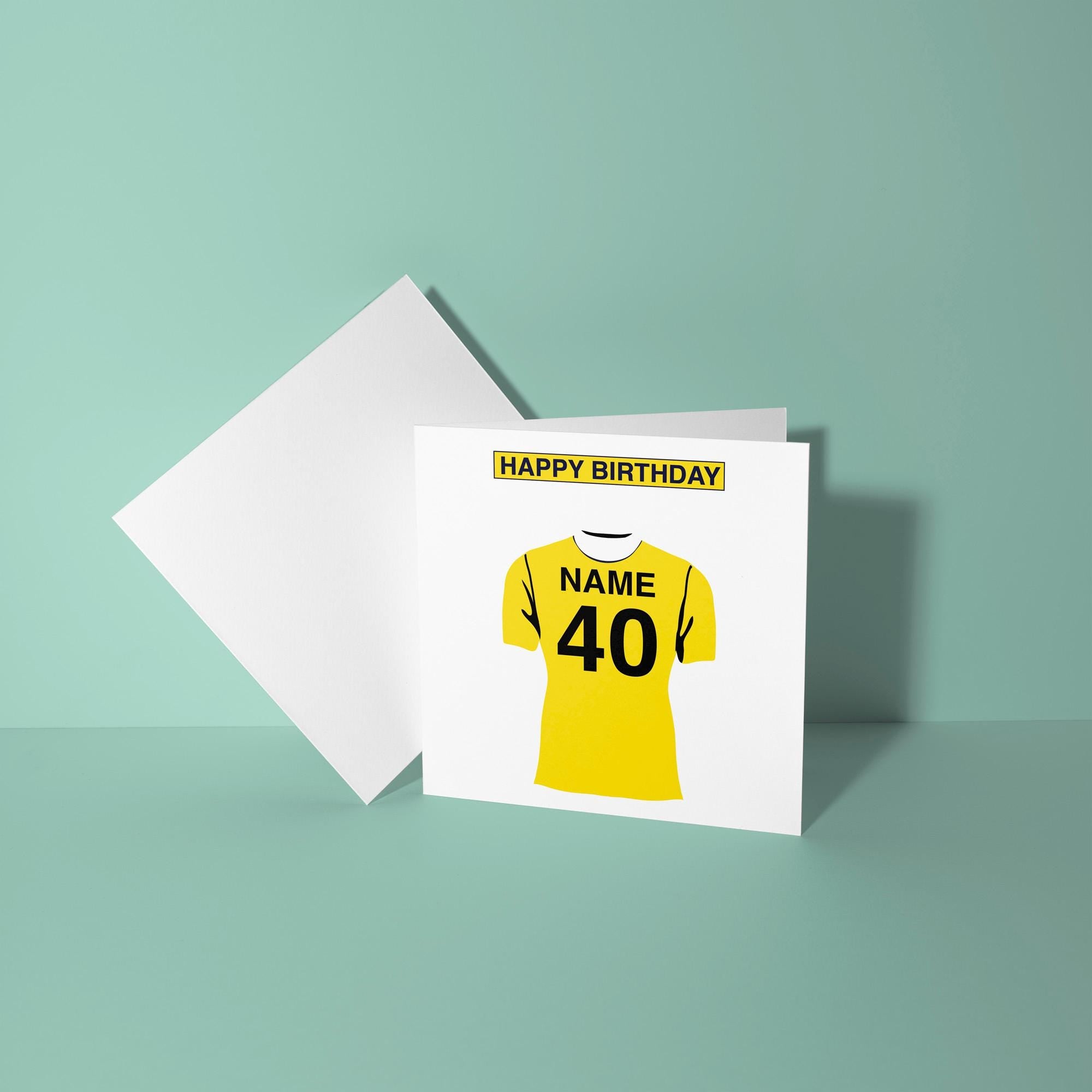 Oxford United F.C. Themed Personalised Birthday Card