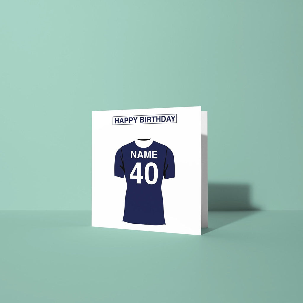 Millwall F.C. Themed Personalised Birthday Card
