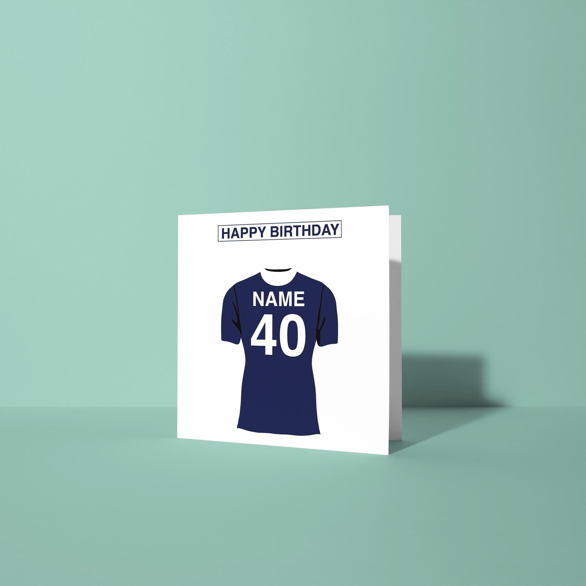 Millwall F.C. Themed Personalised Birthday Card