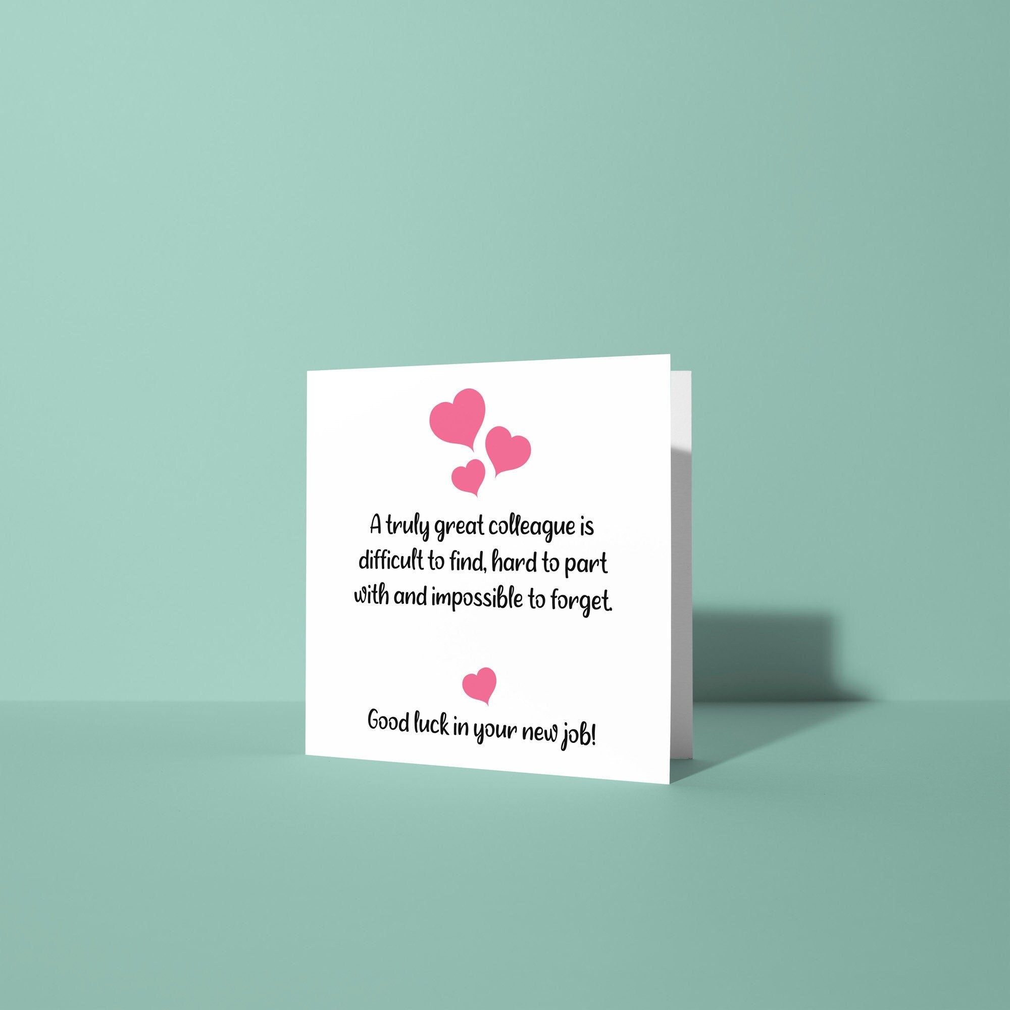 A Great Colleague Quote - Good Luck Leaving Card