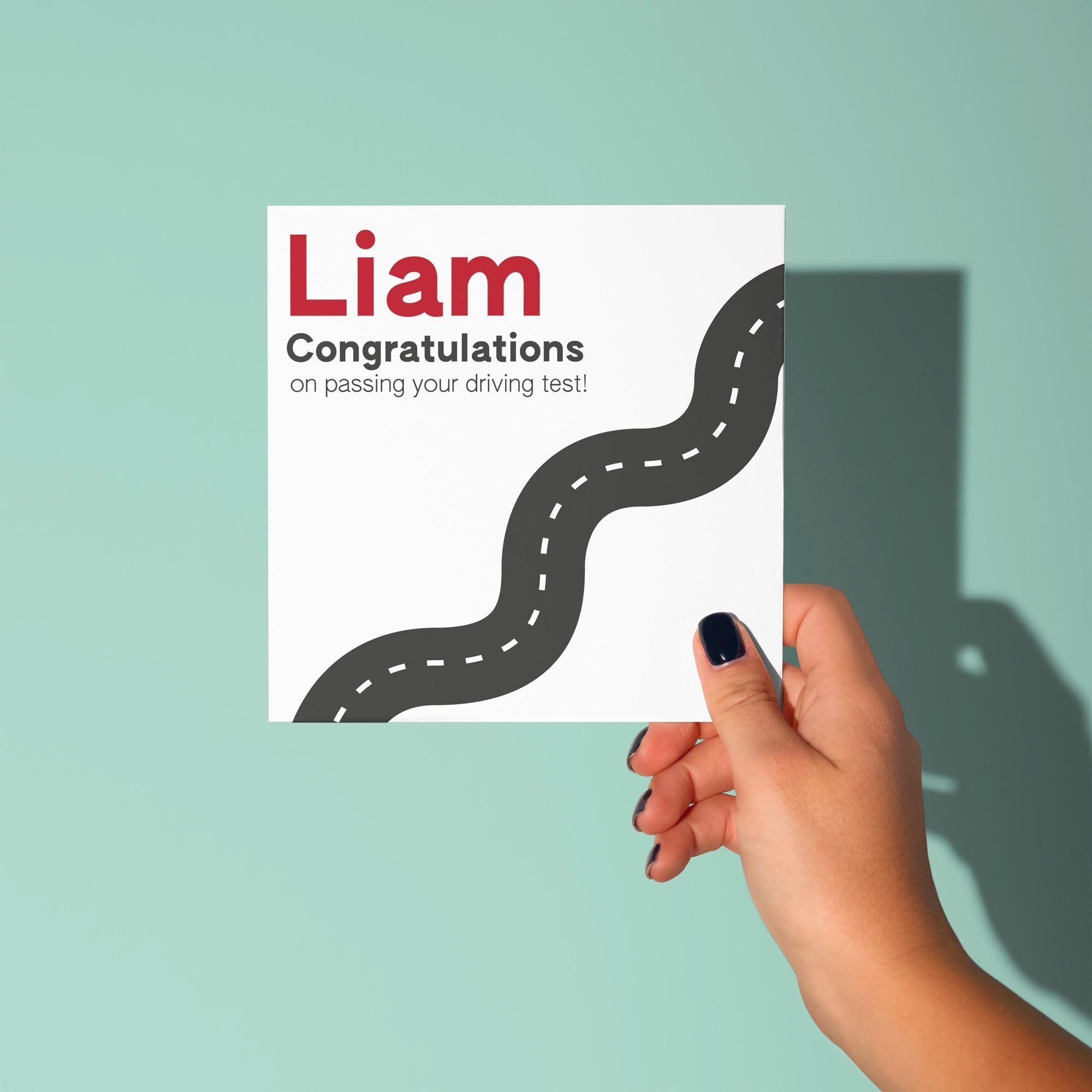 Personalised Congratulations On Passing Your Driving Test  Card