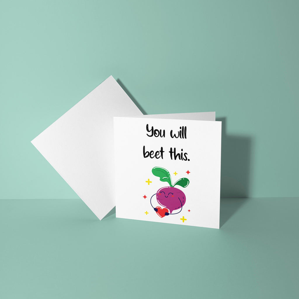 You Will Beet This - Get Well Soon Card
