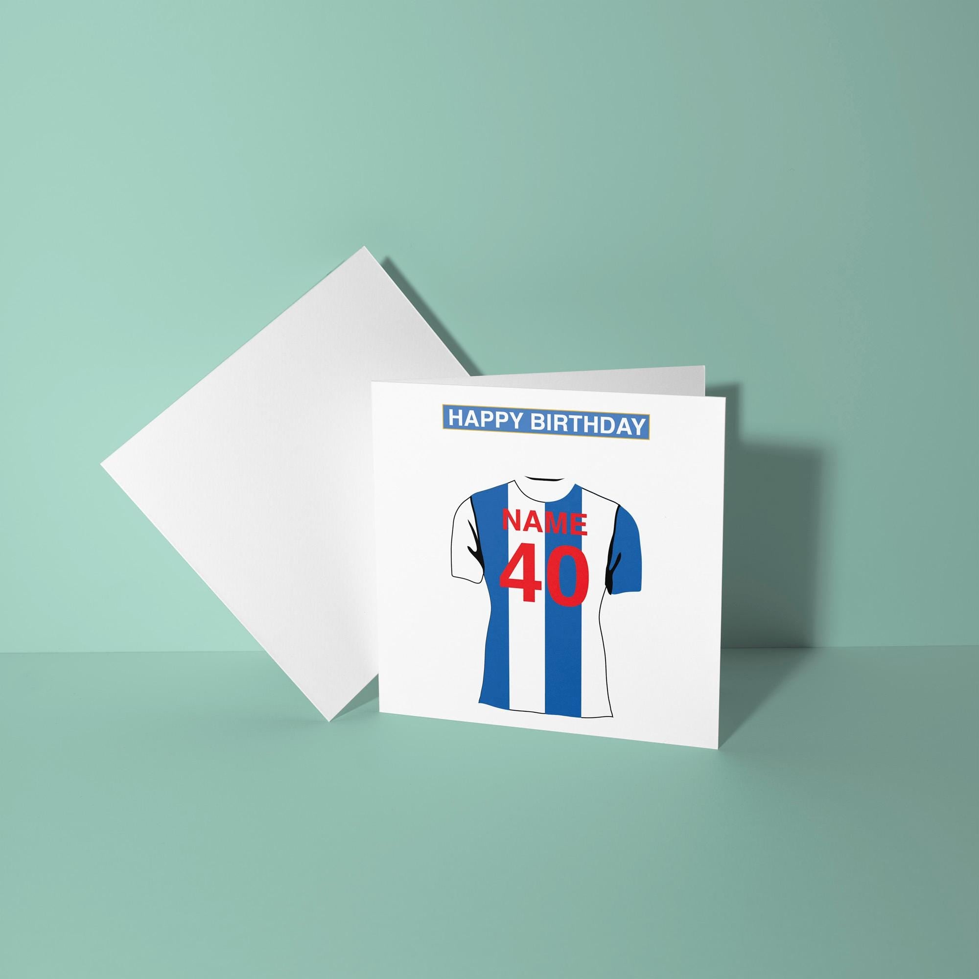 Sheffield Wednesday F.C. Themed Personalised Birthday Card
