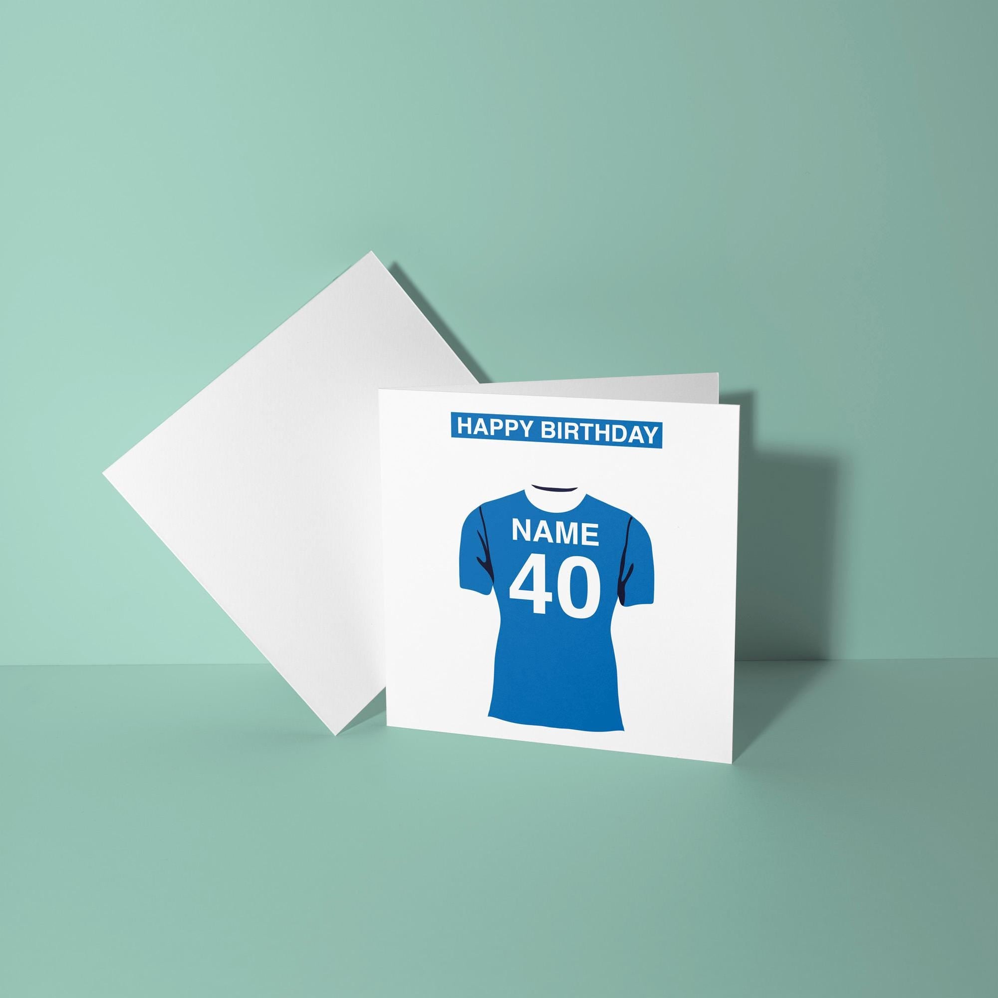 Cardiff City F.C. Themed Personalised Birthday Card