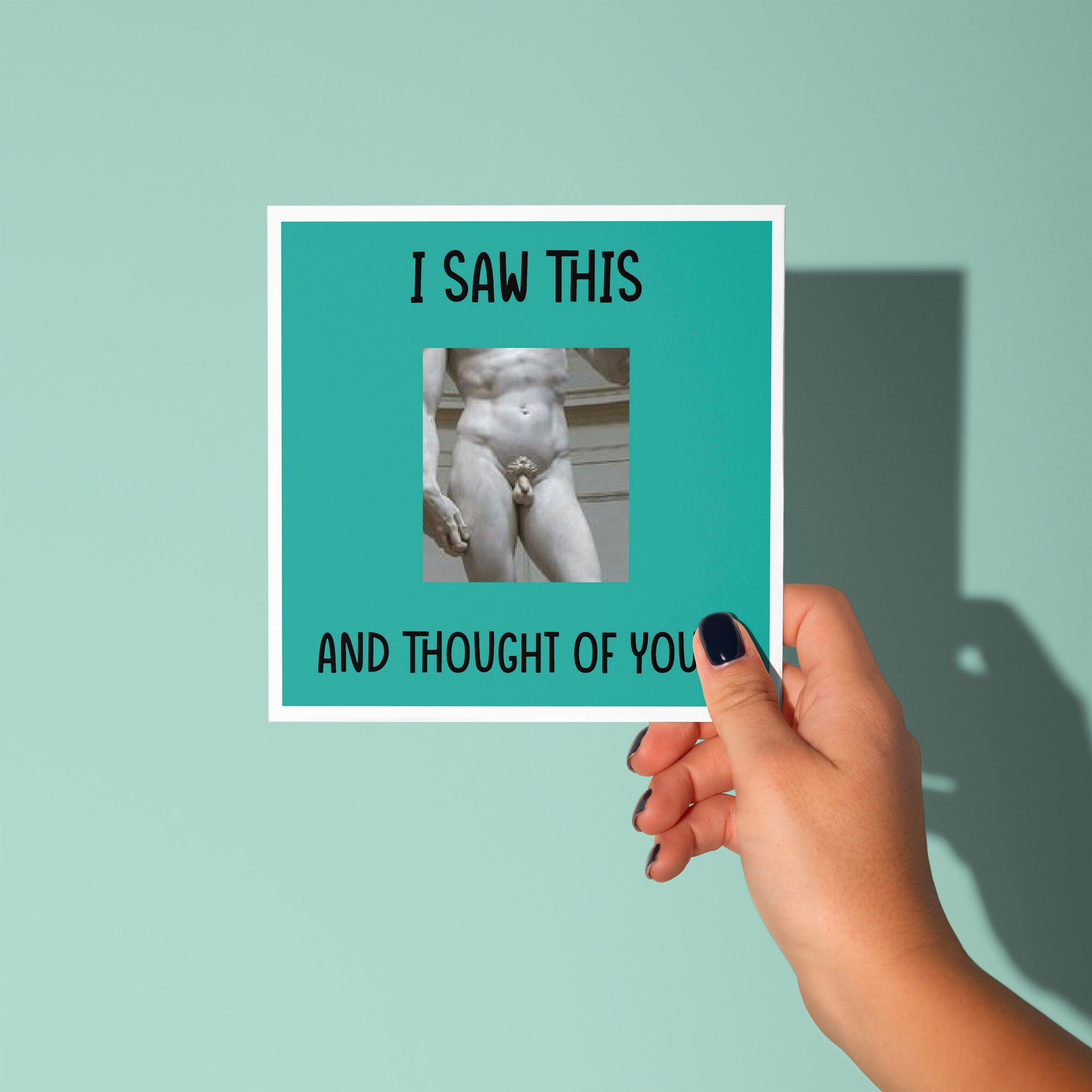 Saw This and Thought of You - Birthday Card