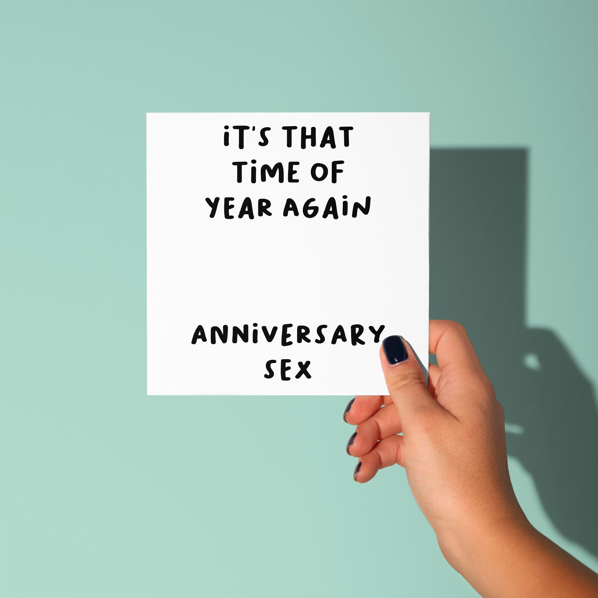 That Time of Year Anniversary Sex - Anniversary Card