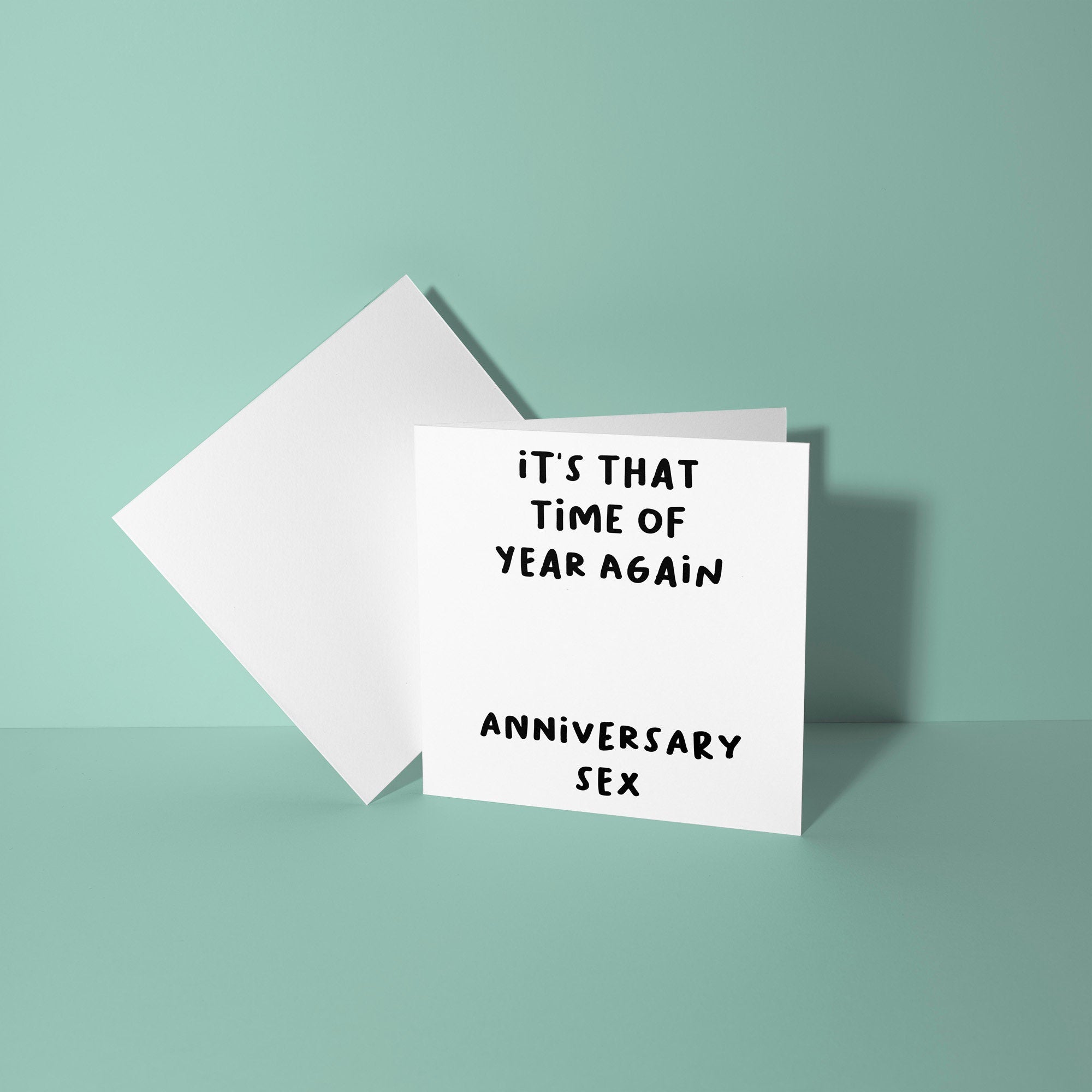 That Time of Year Anniversary Sex - Anniversary Card