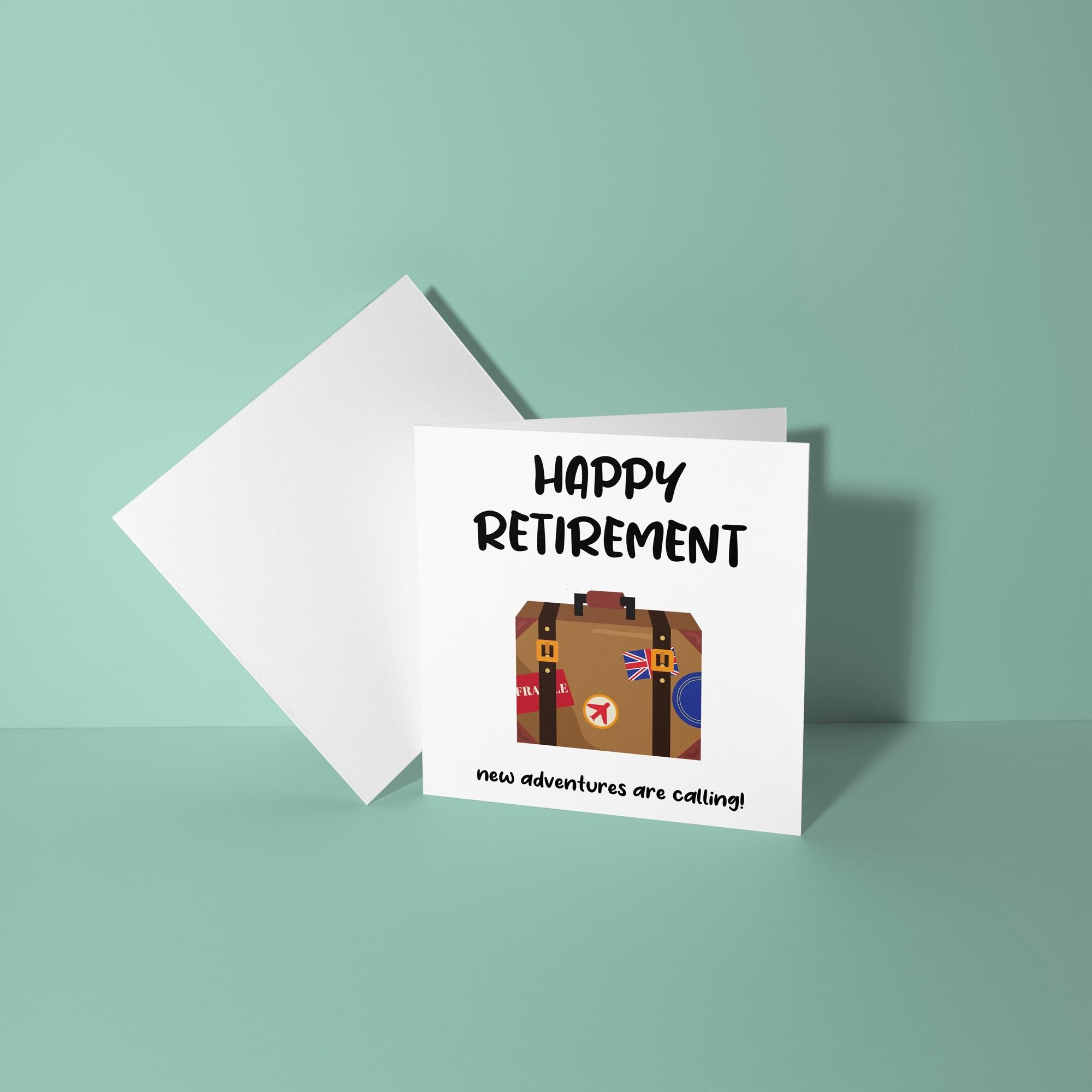 New Adventure's Are Calling - Retirement Card