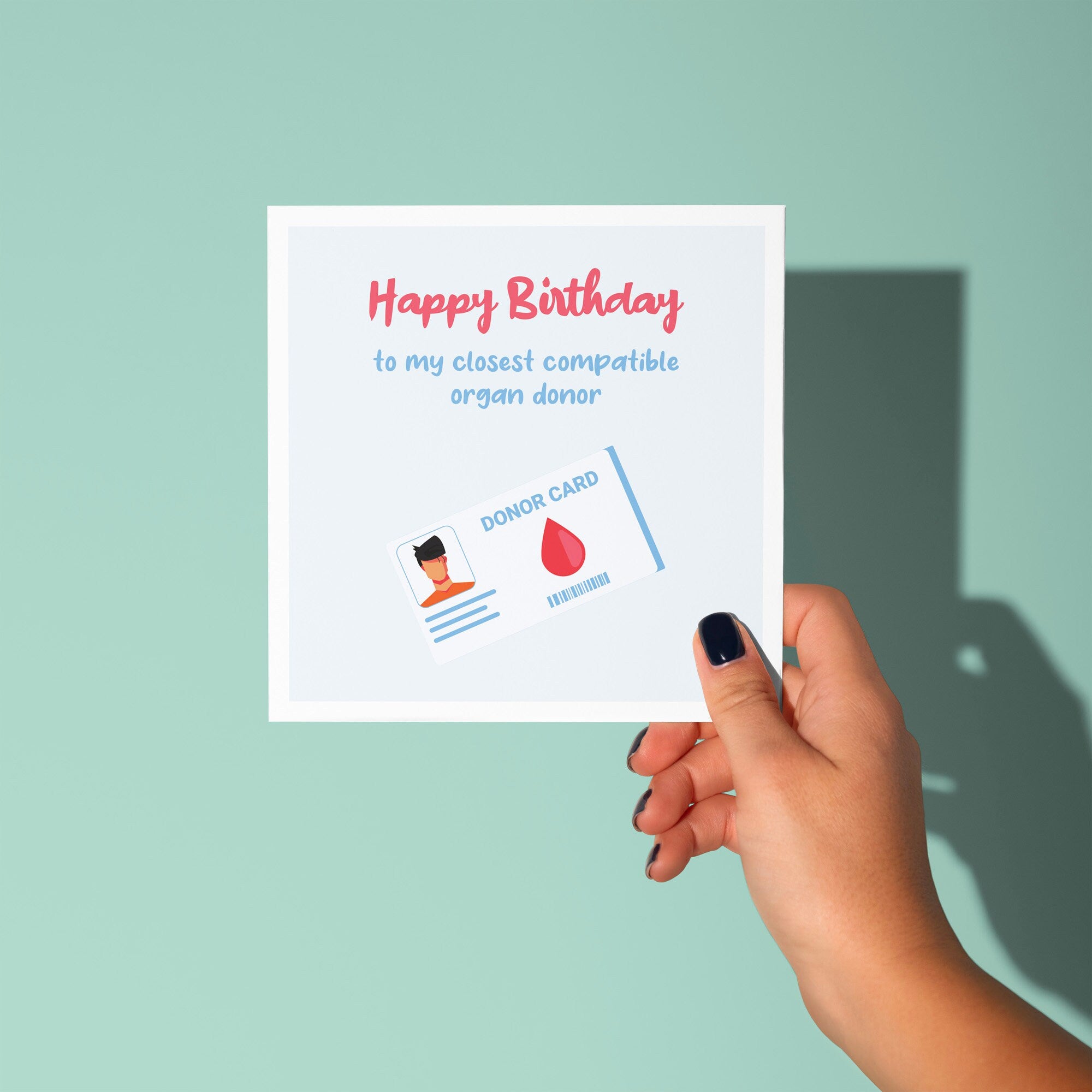 Happy Birthday To Closest Organ - Sibling Birthday Card