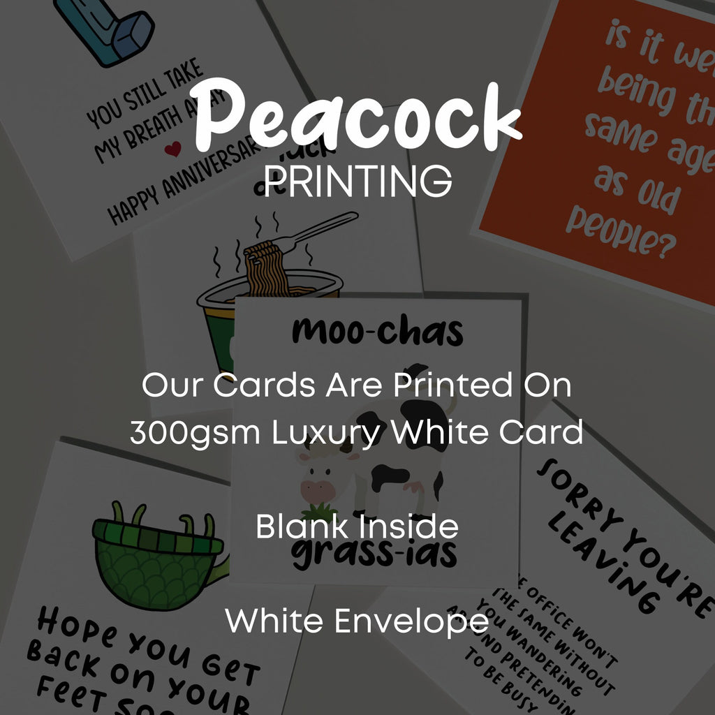 I Think You're a Bellend - Birthday Card for Sibling