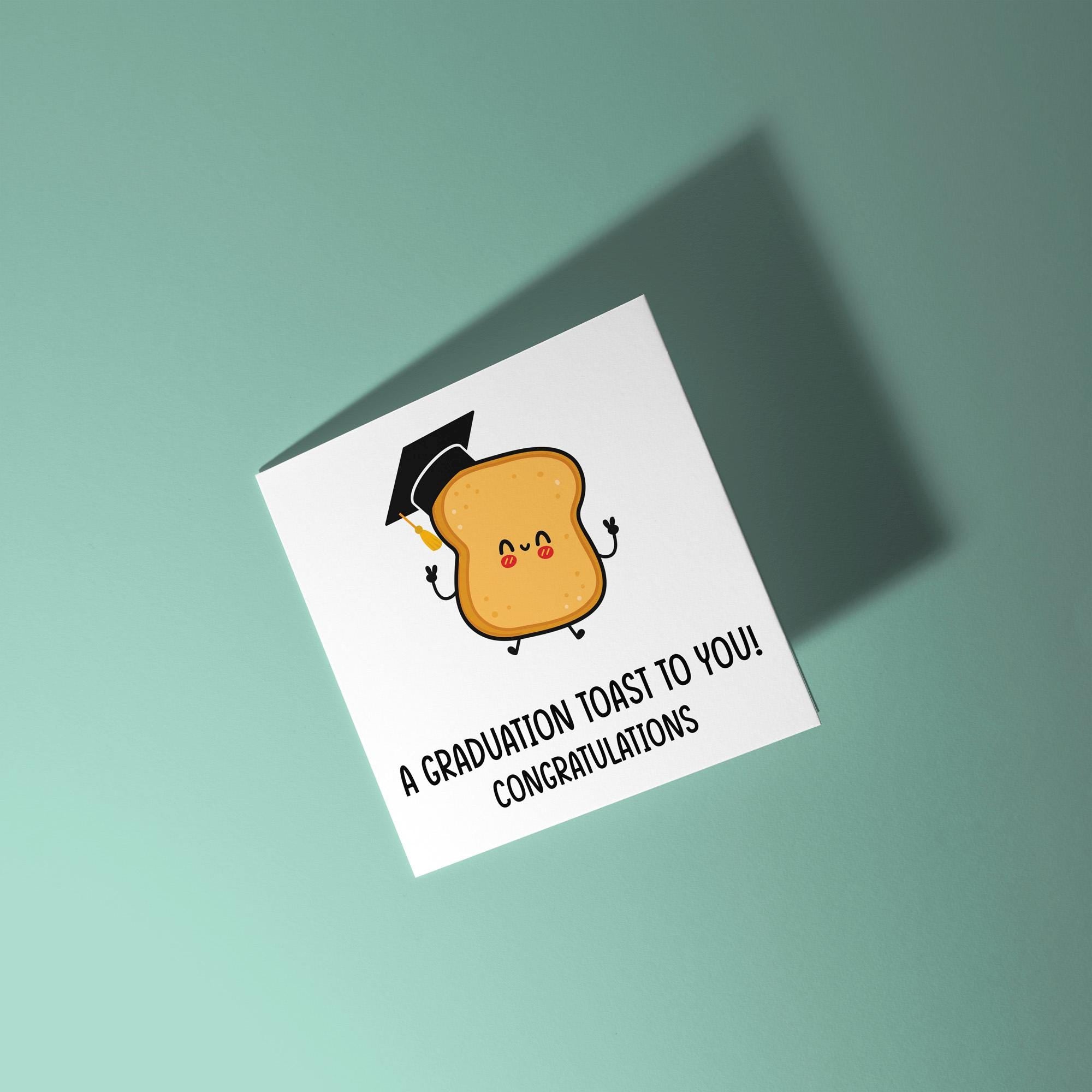 Graduation Toast - Graduation Congratulations Card