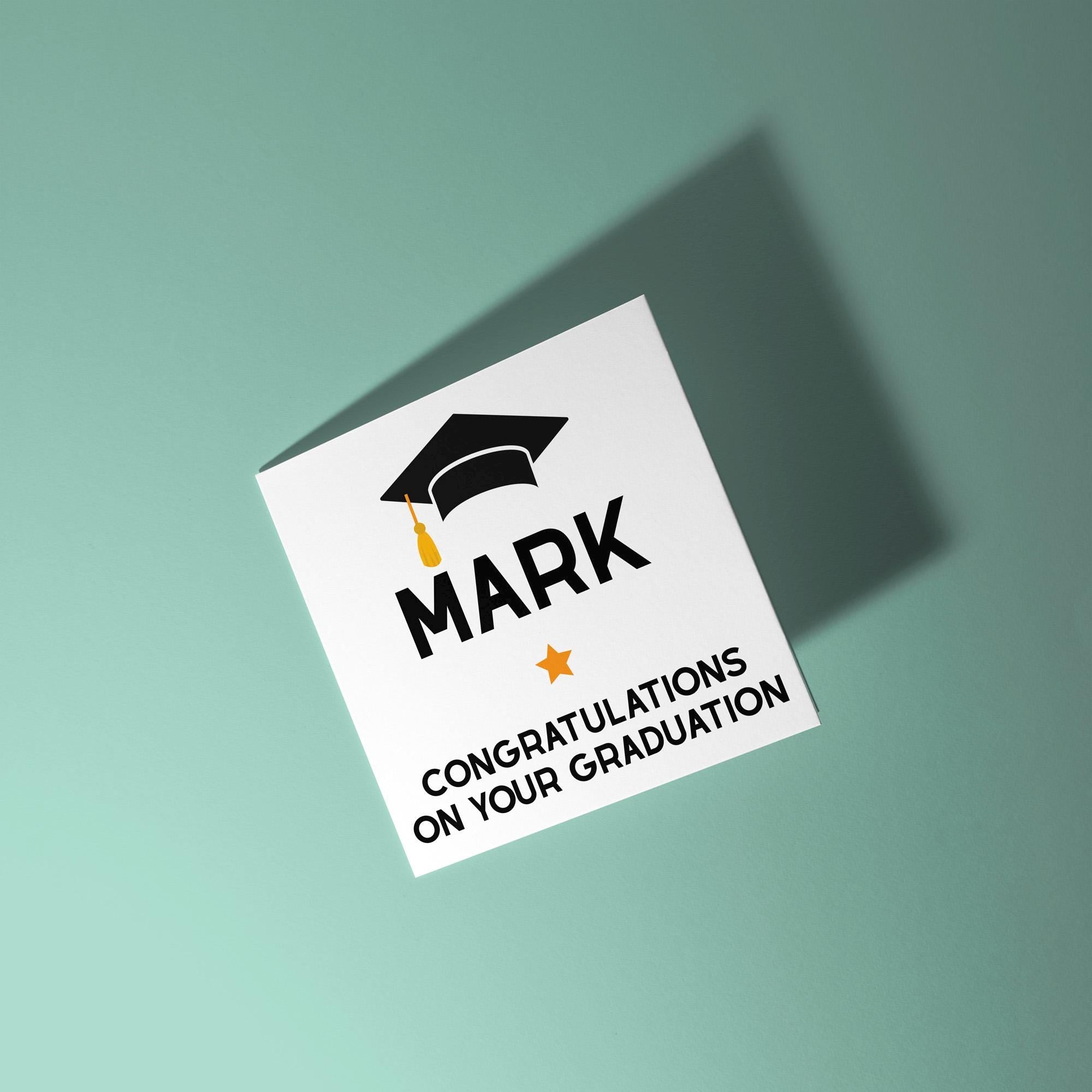Personalised - Graduation Congratulations Card